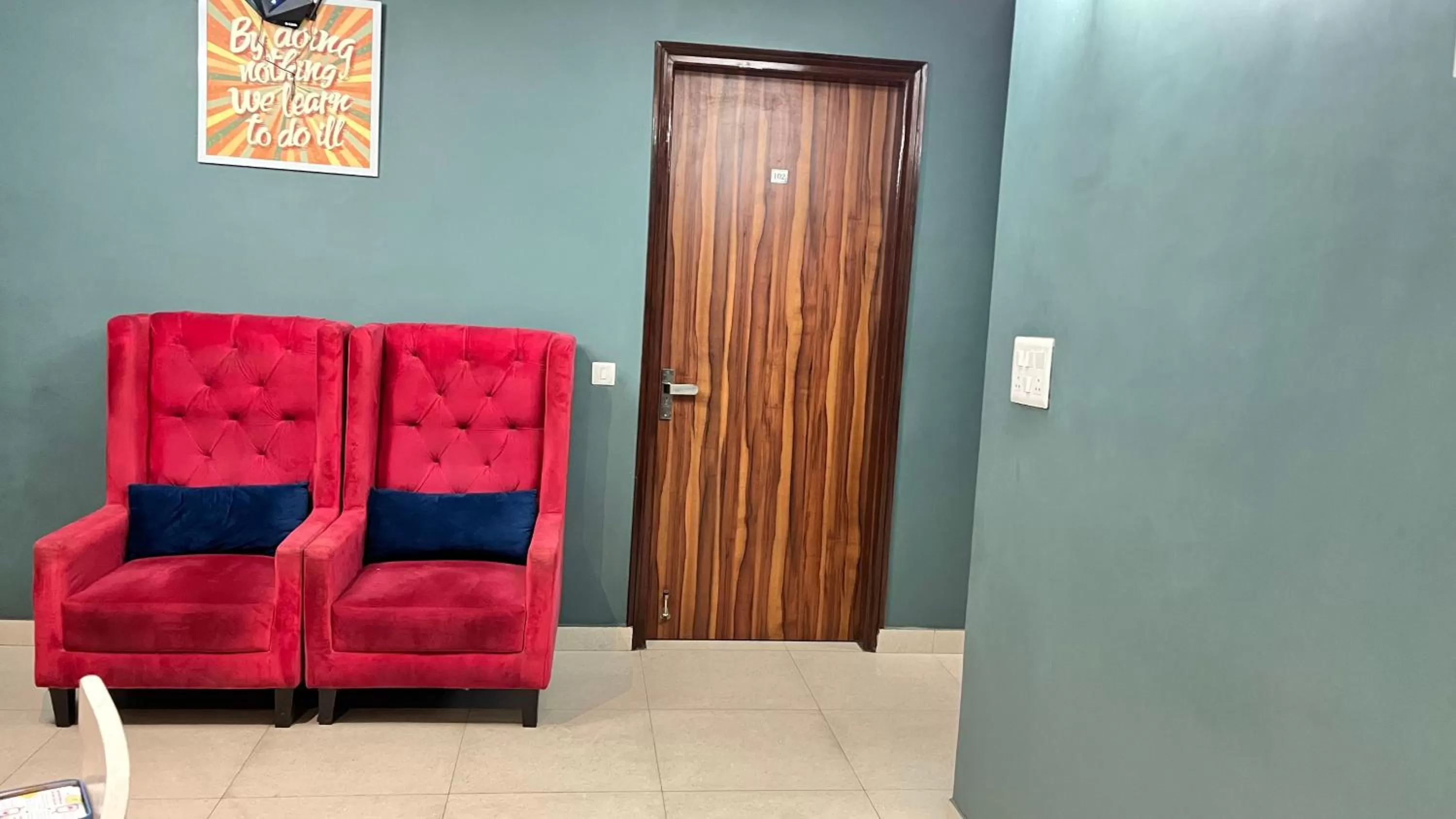 Property building, Seating Area in Qotel Hotel Church House Rohini Sector 15