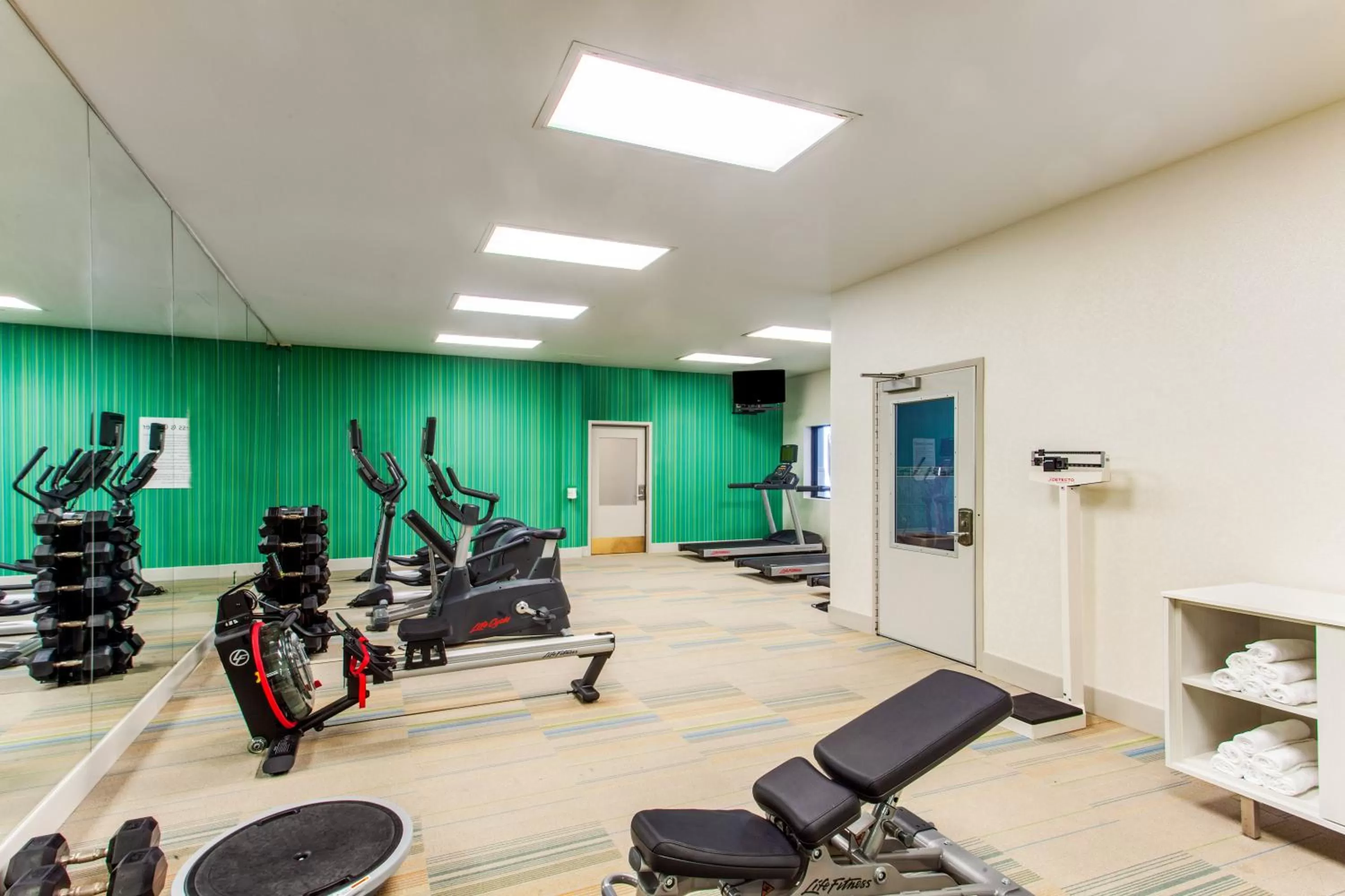 Fitness centre/facilities in Holiday Inn Express Hauppauge-Long Island by IHG