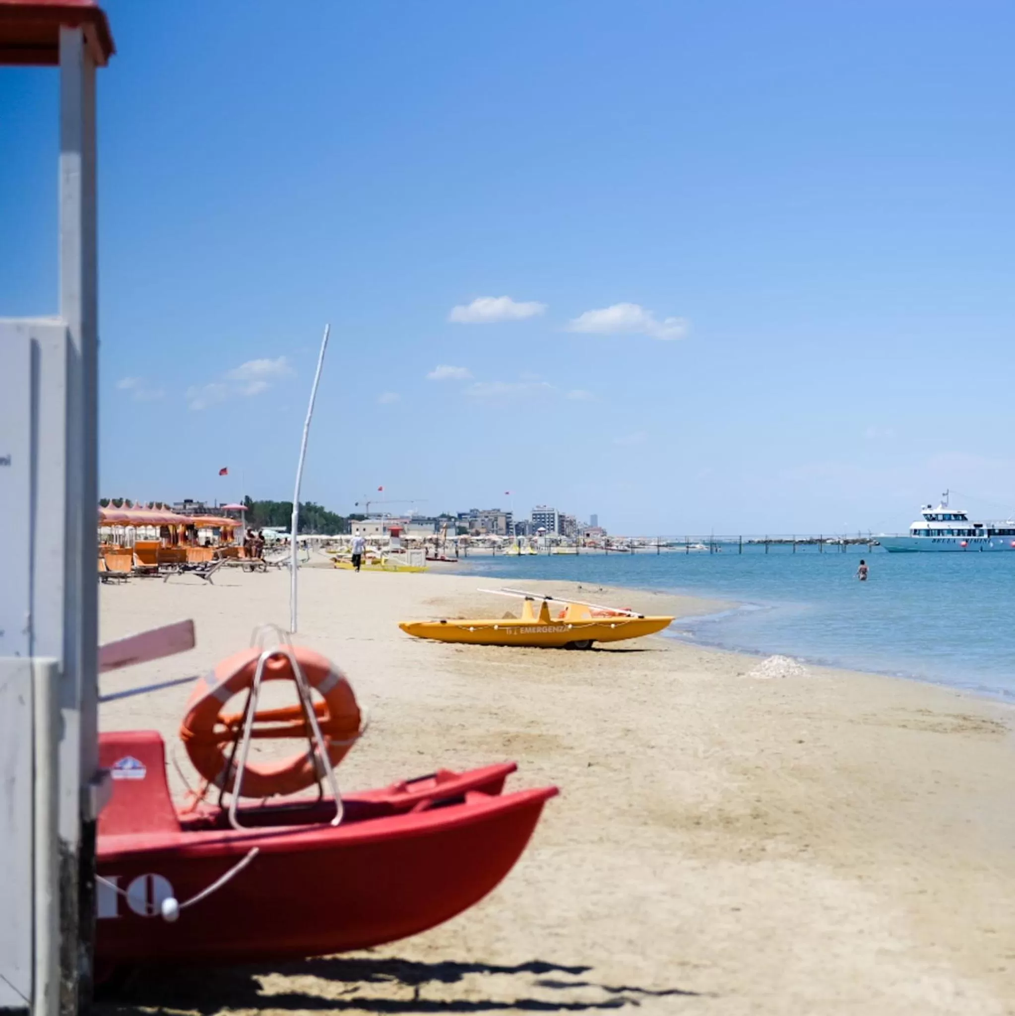 Beach in Baldinini Hotel