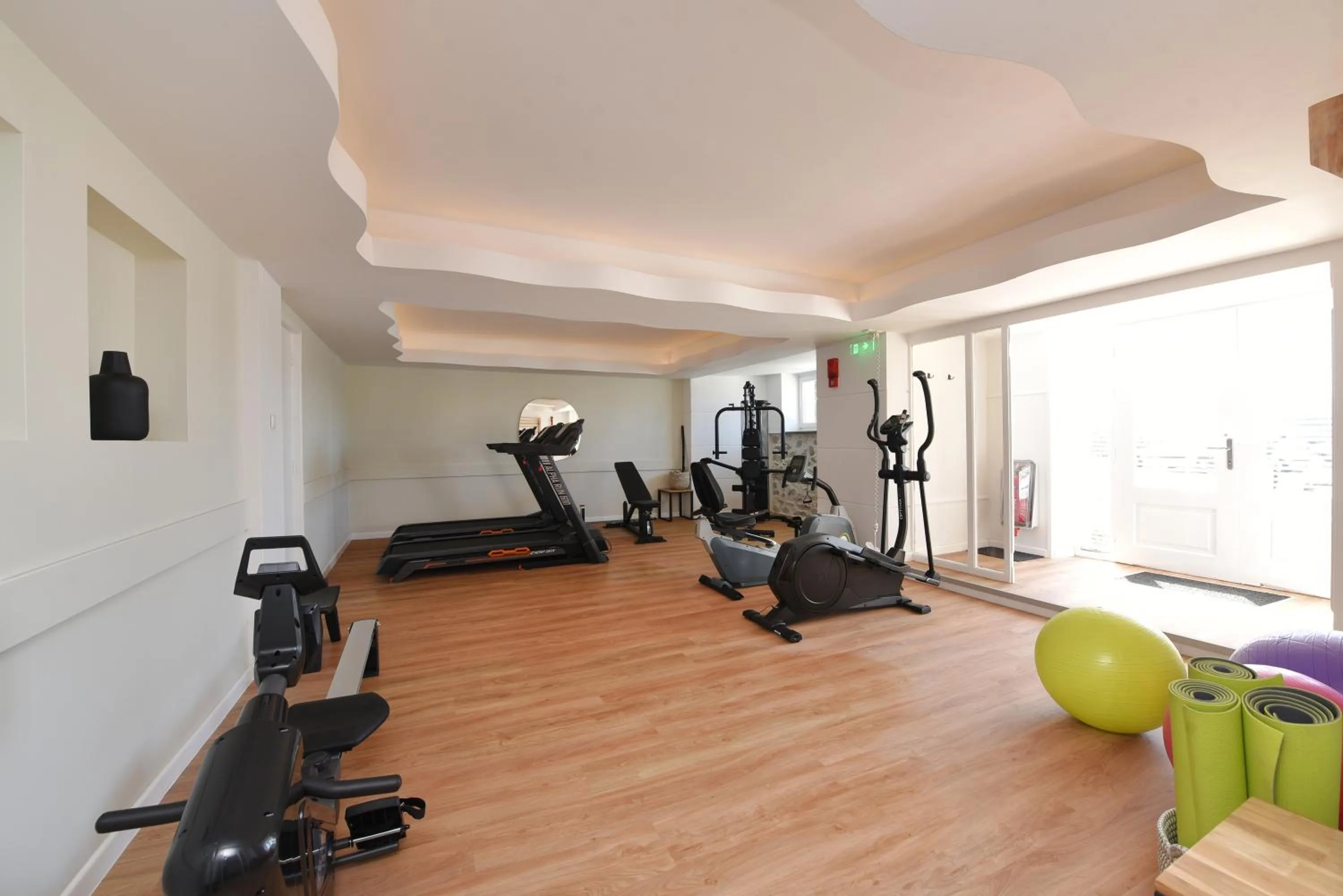 Fitness centre/facilities in Hotel Hermes
