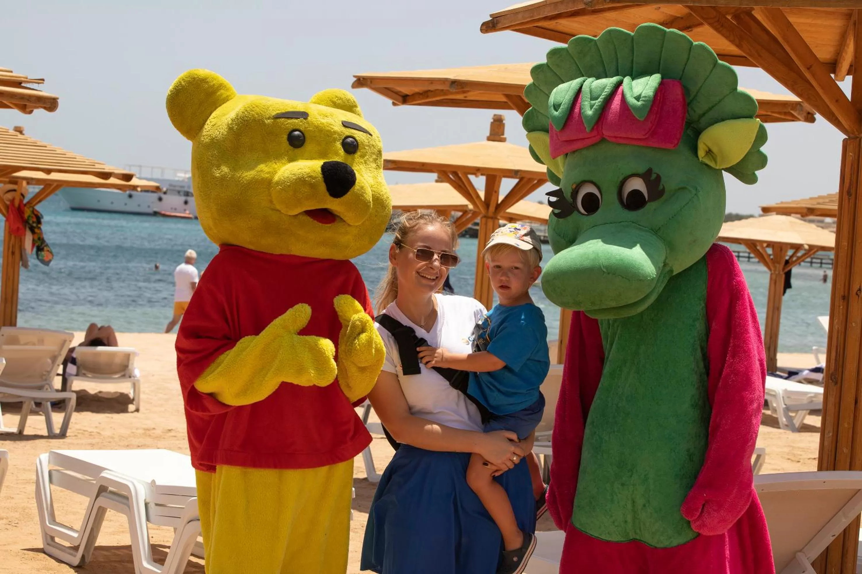 Beach, Children in Xanadu Makadi Bay - High Class All Inclusive