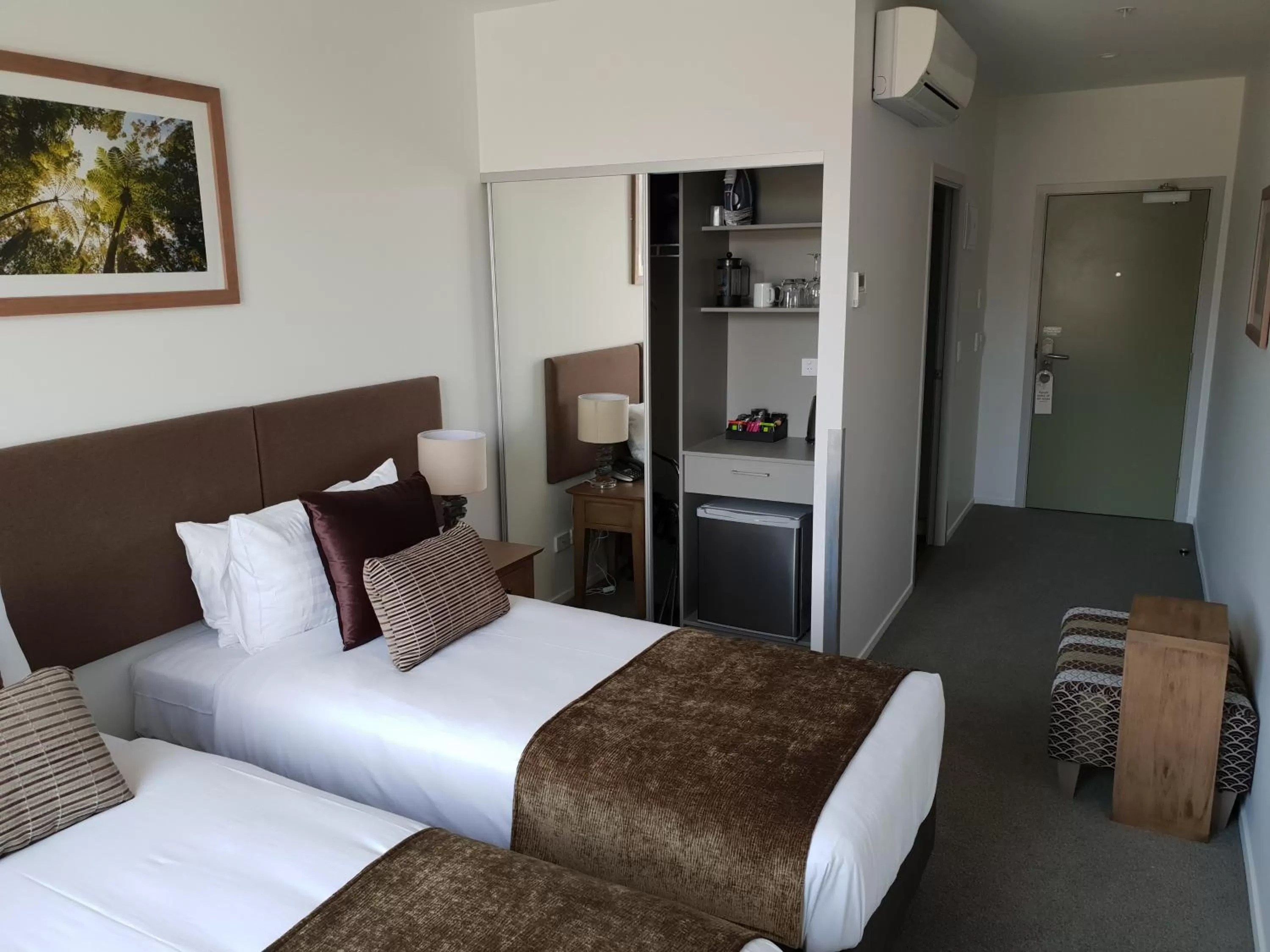 Bed in Wyndham Garden Remarkables Park Queenstown