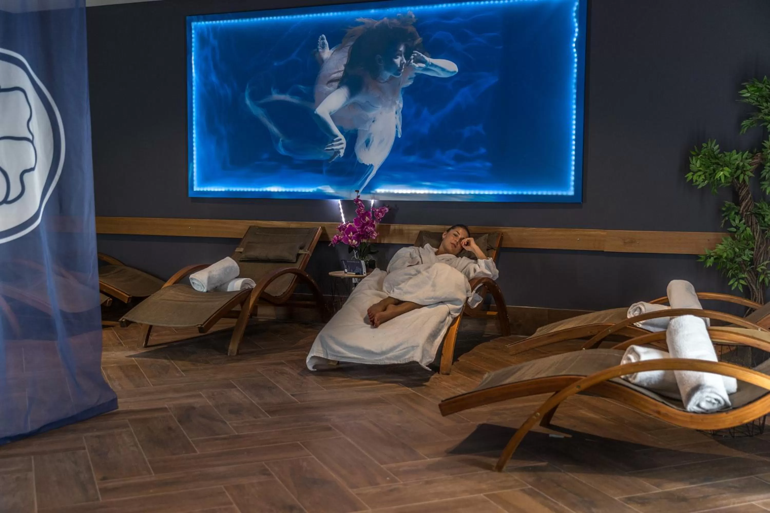 Spa and wellness centre/facilities in Das Aunhamer Suite & Spa Hotel