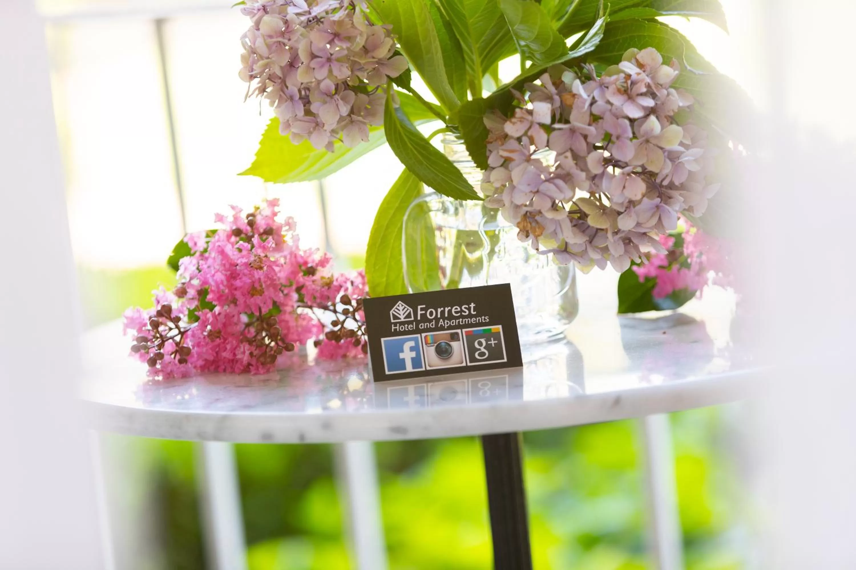 Property logo or sign in Forrest Hotel & Apartments