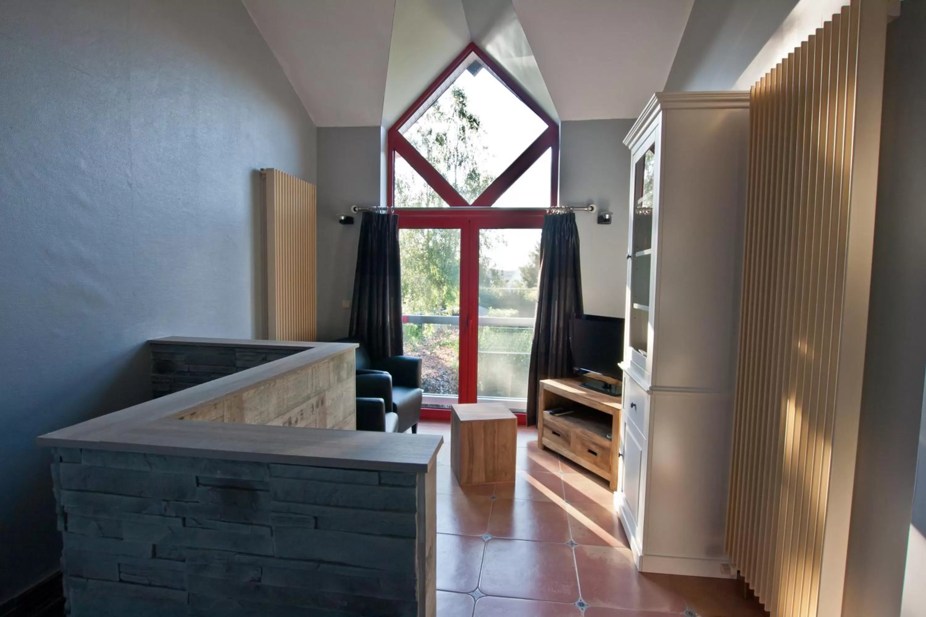 Seating area in B&B A la Malogne