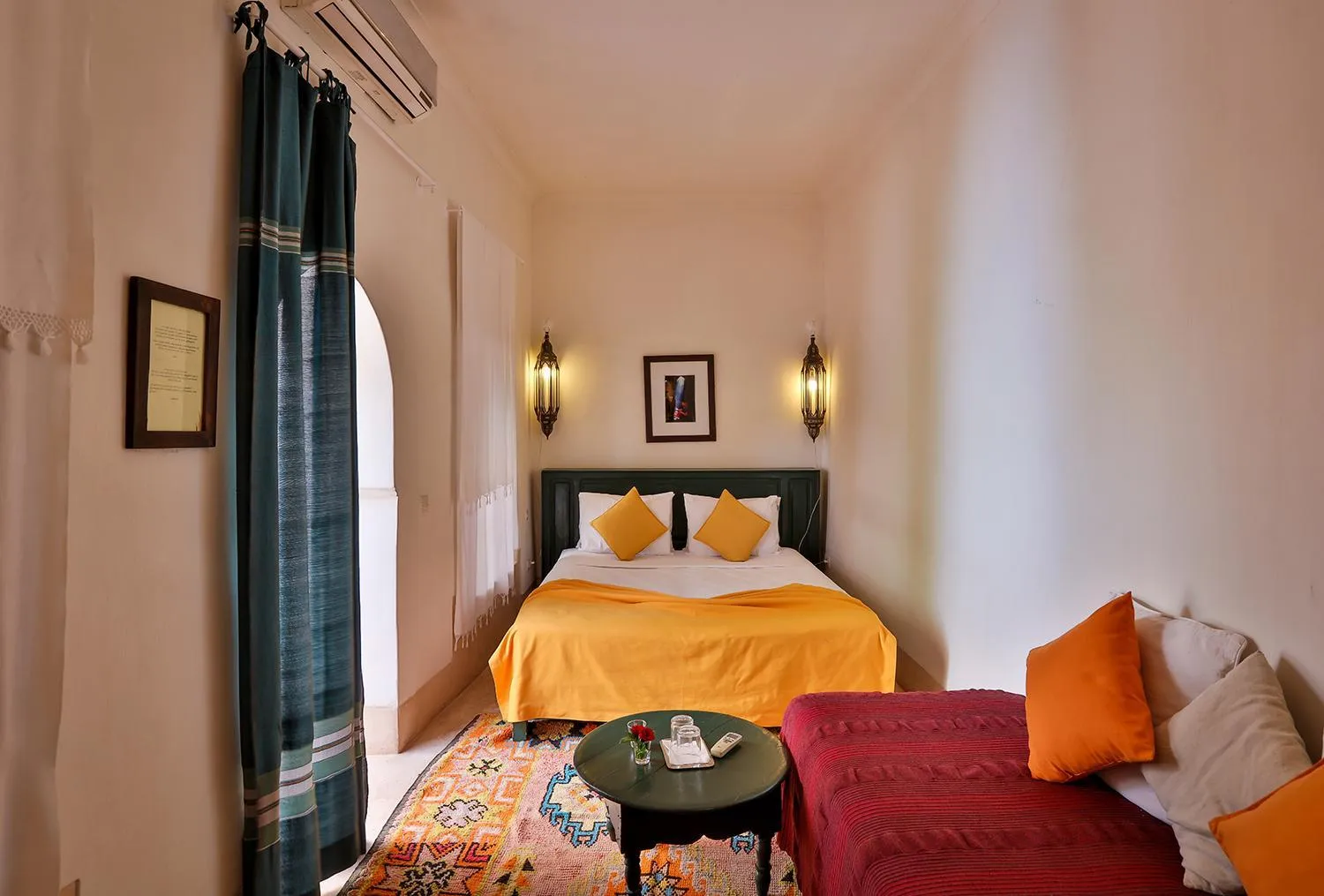 Bedroom, Bed in Hotel & Spa Dar Sara