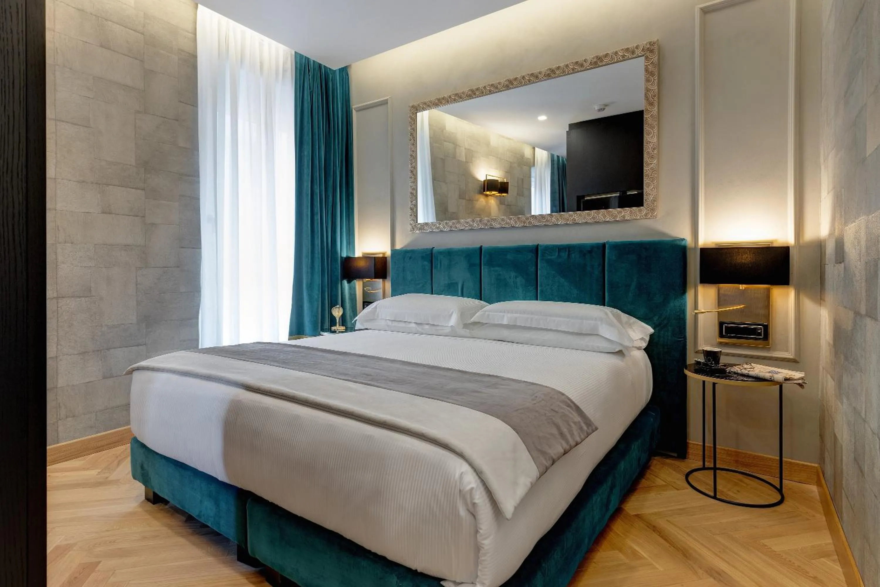 Bed in Dharma Boutique Hotel & SPA