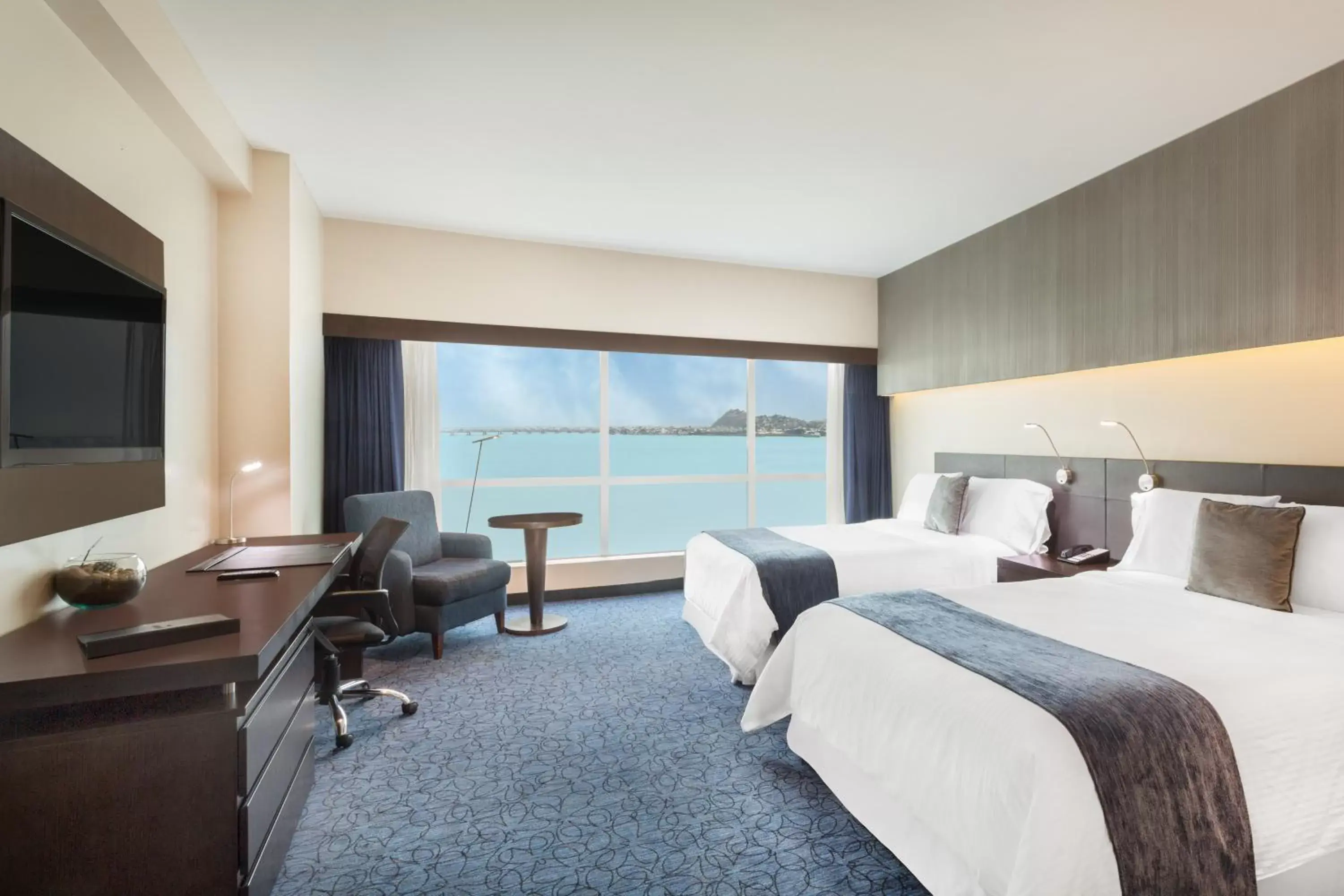 Double Room with Two Double Beds - Mobility Accessible in Wyndham Guayaquil, Puerto Santa Ana Double Room with Two Double Beds - Mobility Accessible in Wyndham Guayaquil, Puerto Santa Ana