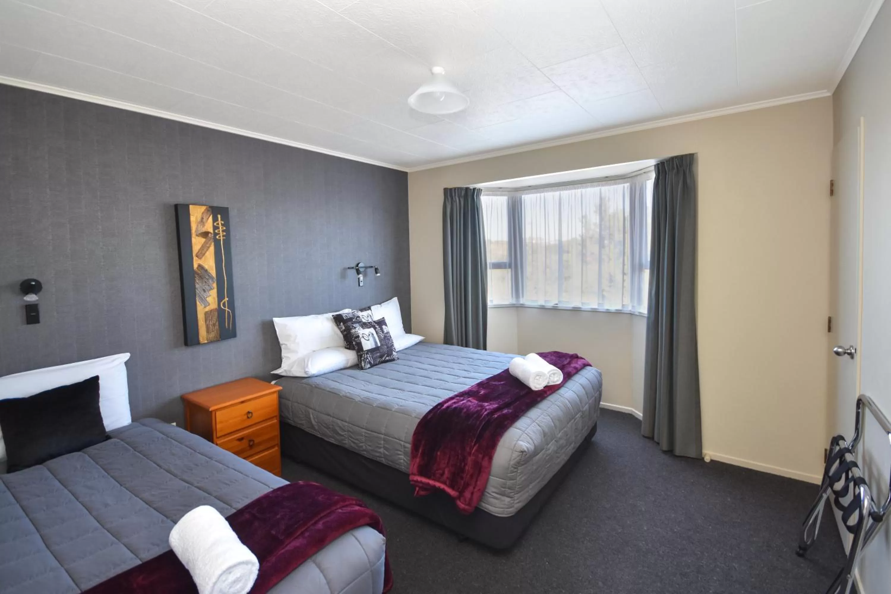 Bed in ASURE Adrian Motel