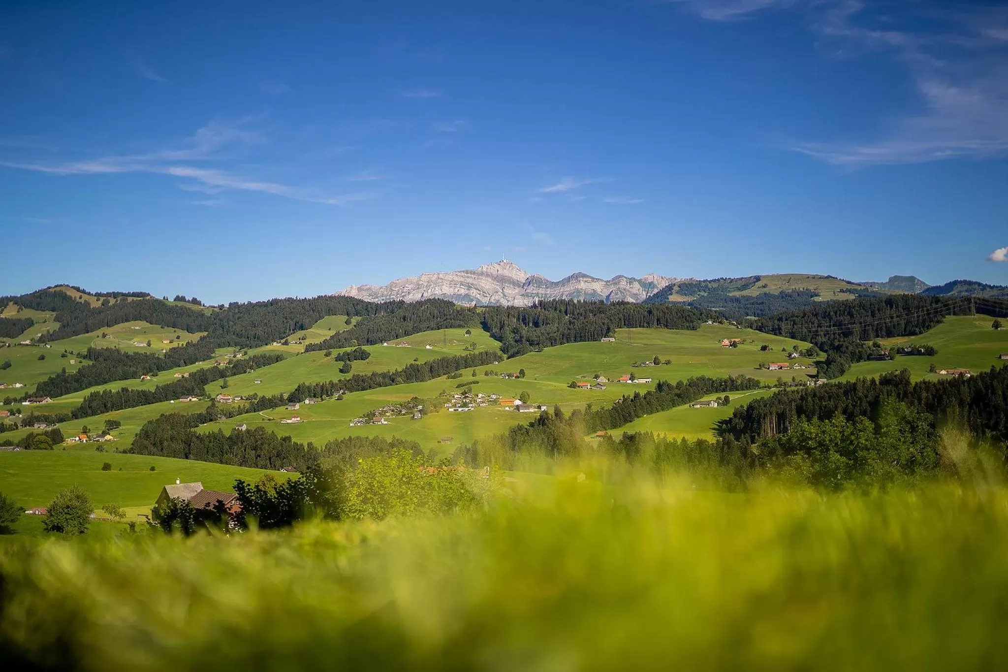 Mountain view, Natural Landscape in Gästehaus Aemisegg