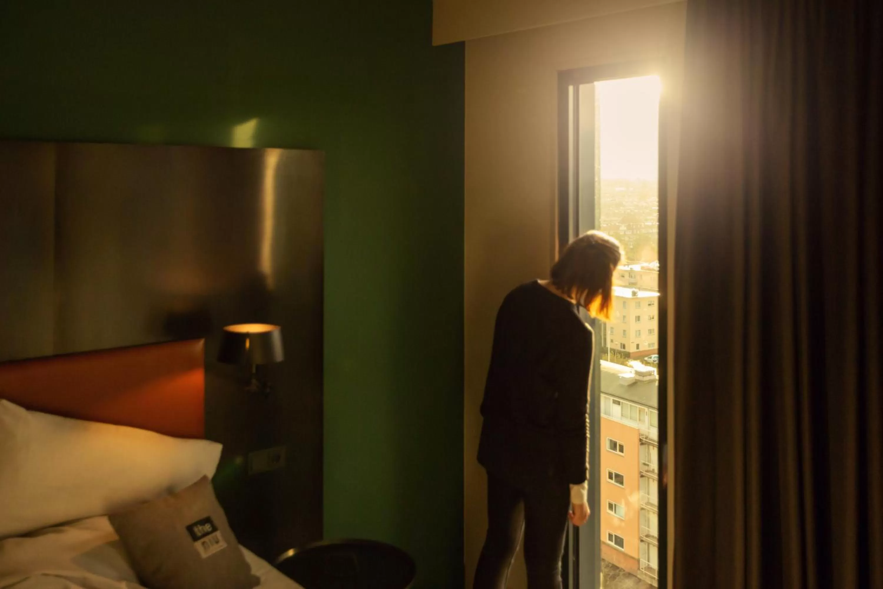 View (from property/room), Bed in Holiday Inn - the niu, Fender Amsterdam