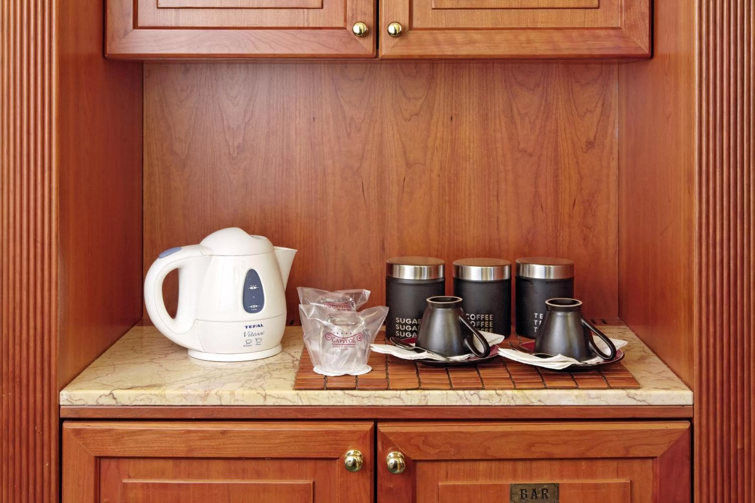 Food and drinks in Hotel Capitol Milano