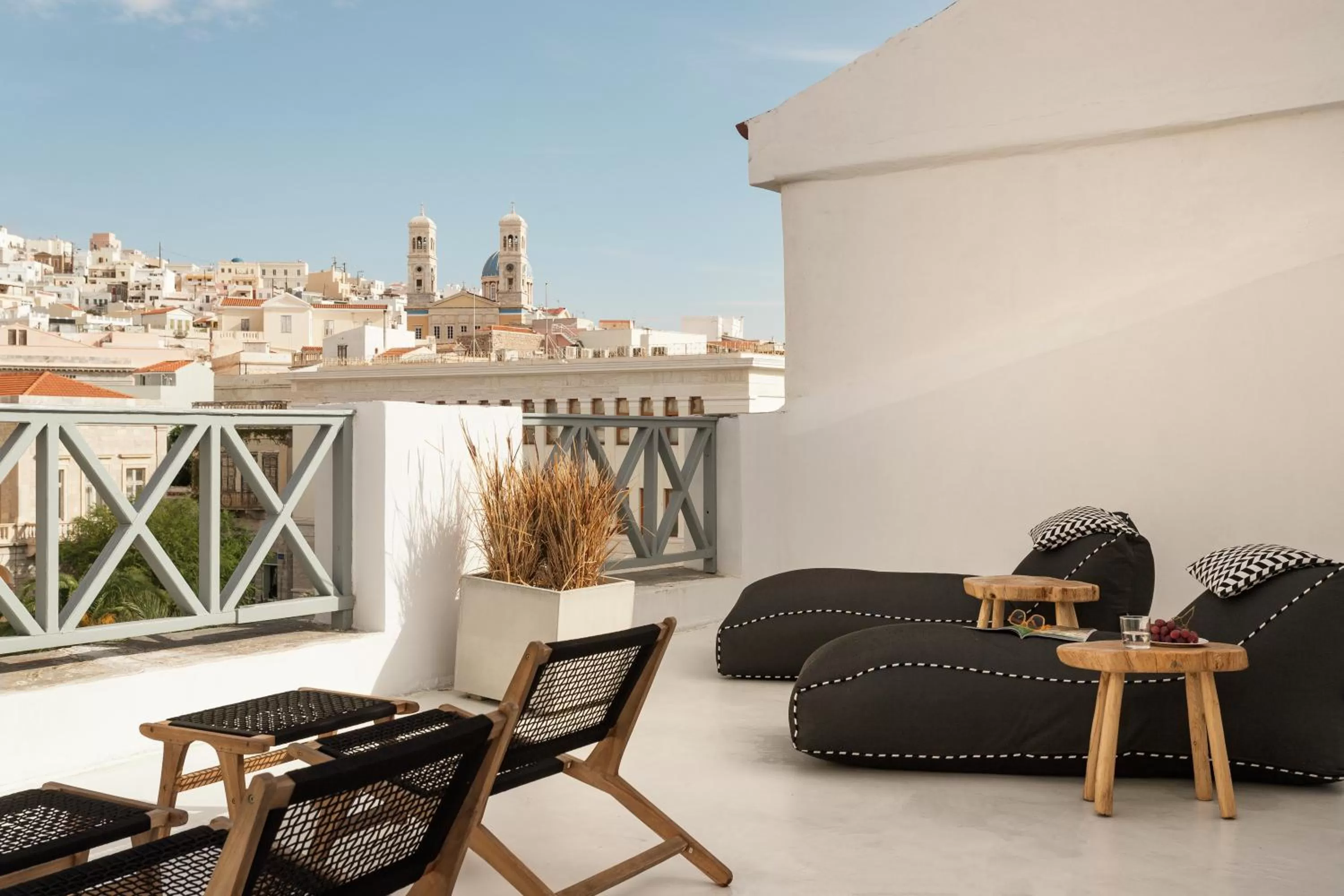 Balcony/Terrace in SYROS SOUL LUXURY SUITES