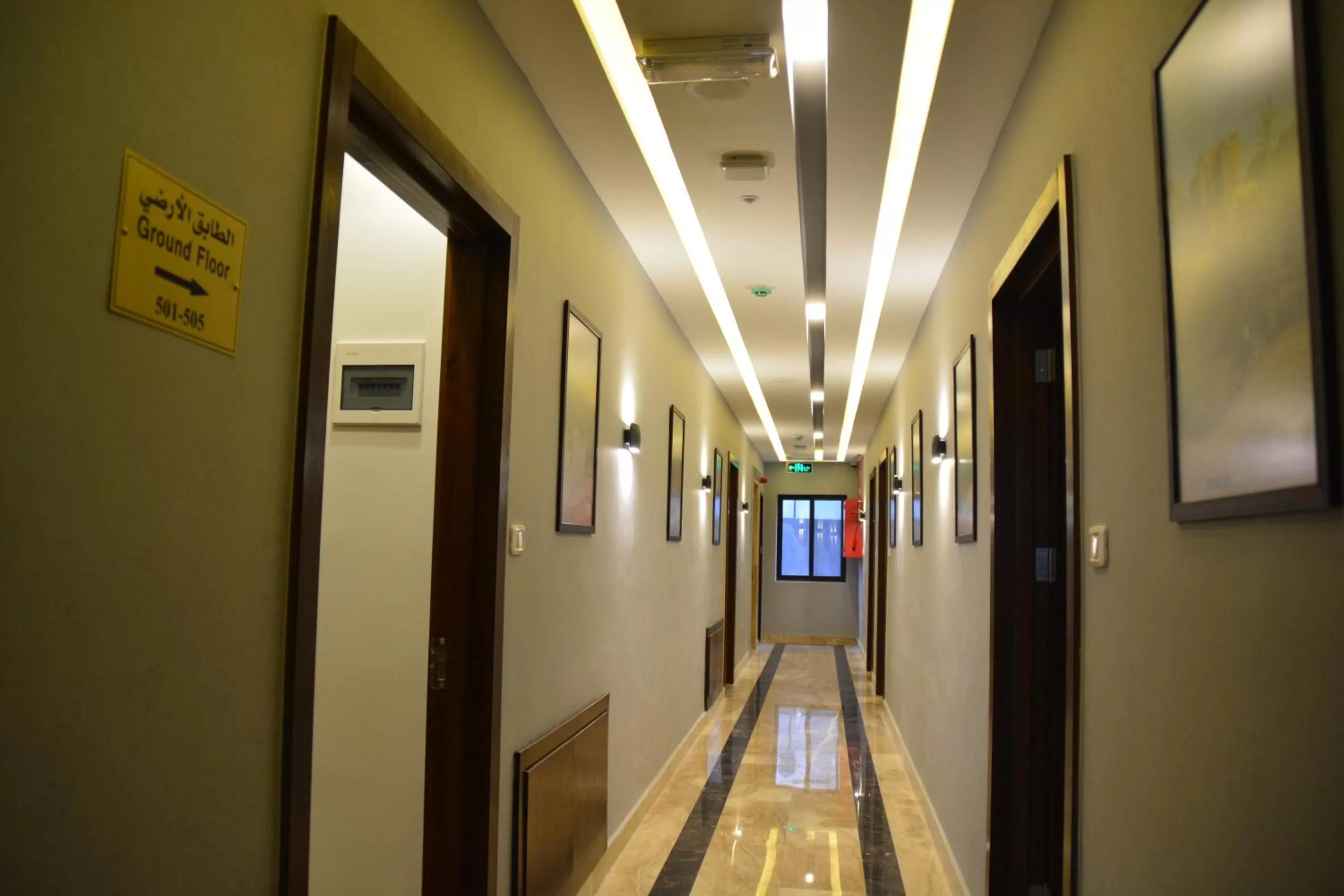 Lobby or reception in سما عمان للشقق الفندقية Sama Amman Hotel Apartments