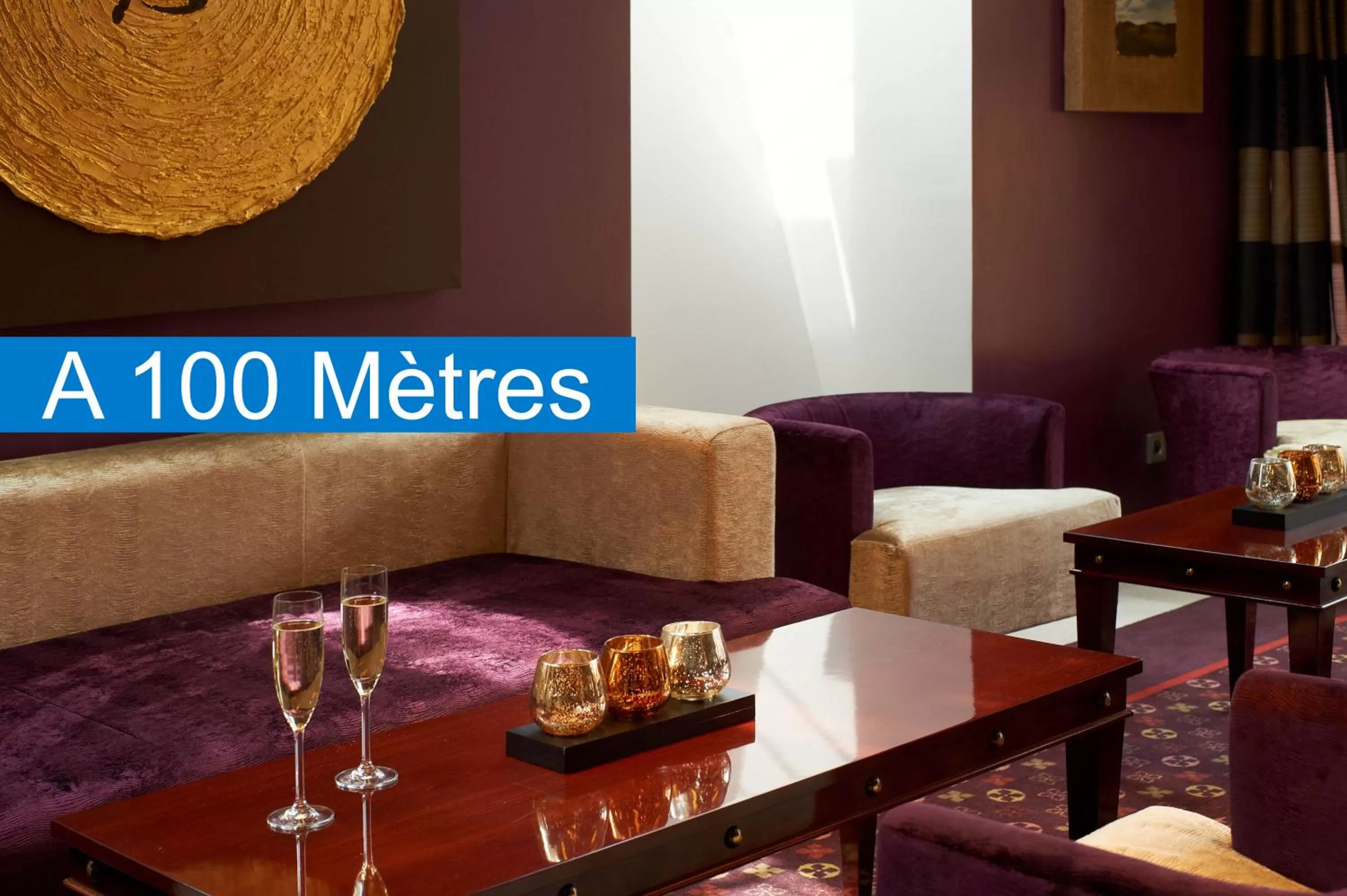 Lounge or bar in Résidence des Châteaux