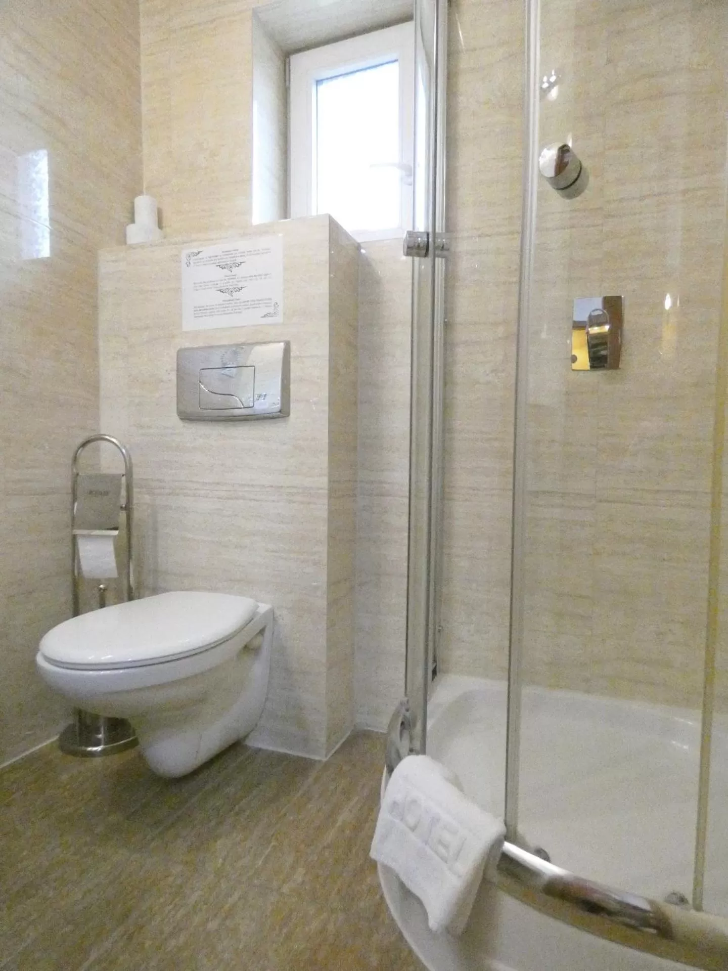 Shower in Aparthotel Adler