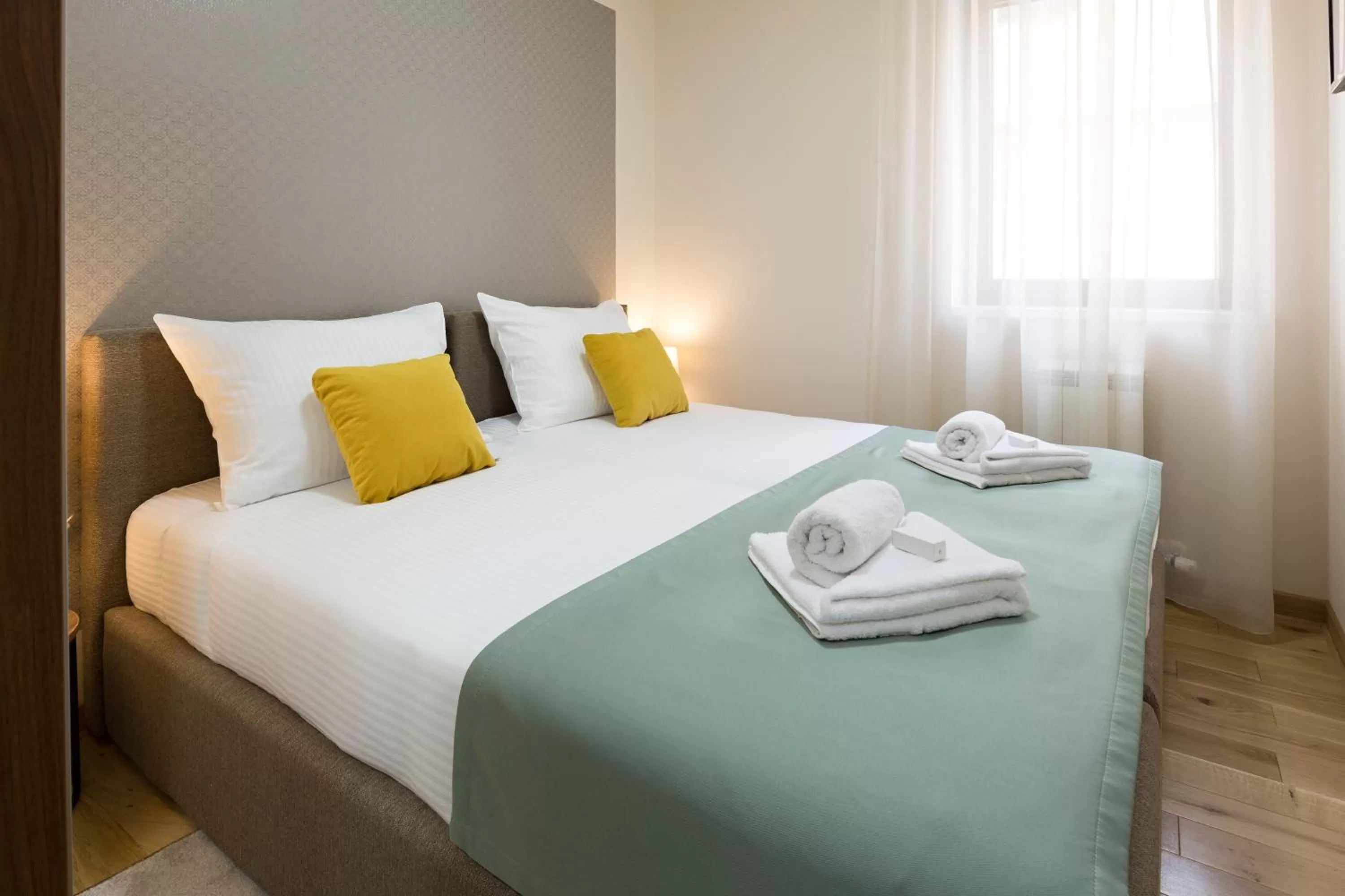 Photo of the whole room, Bed in Prime Hotel Apartmani