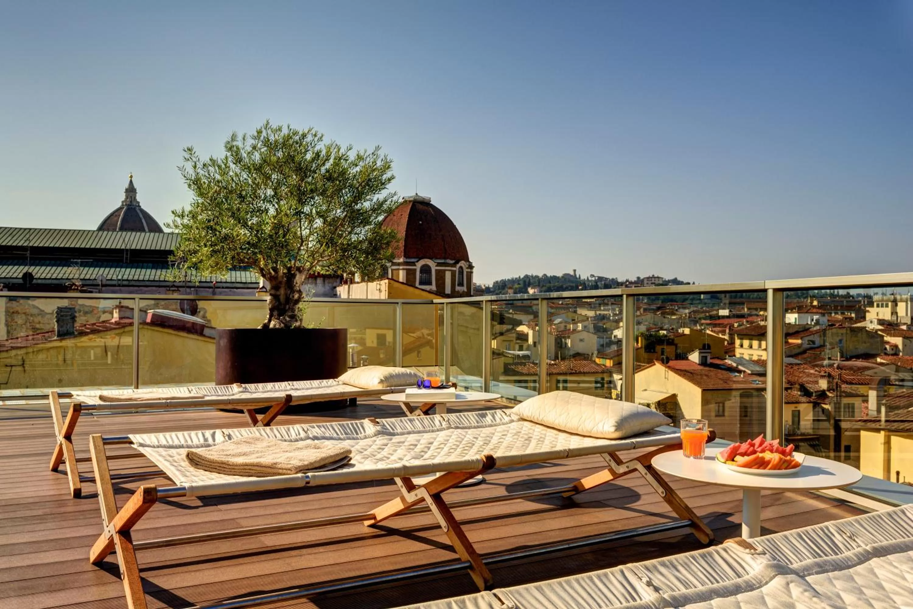 Balcony/Terrace in Hotel Glance In Florence