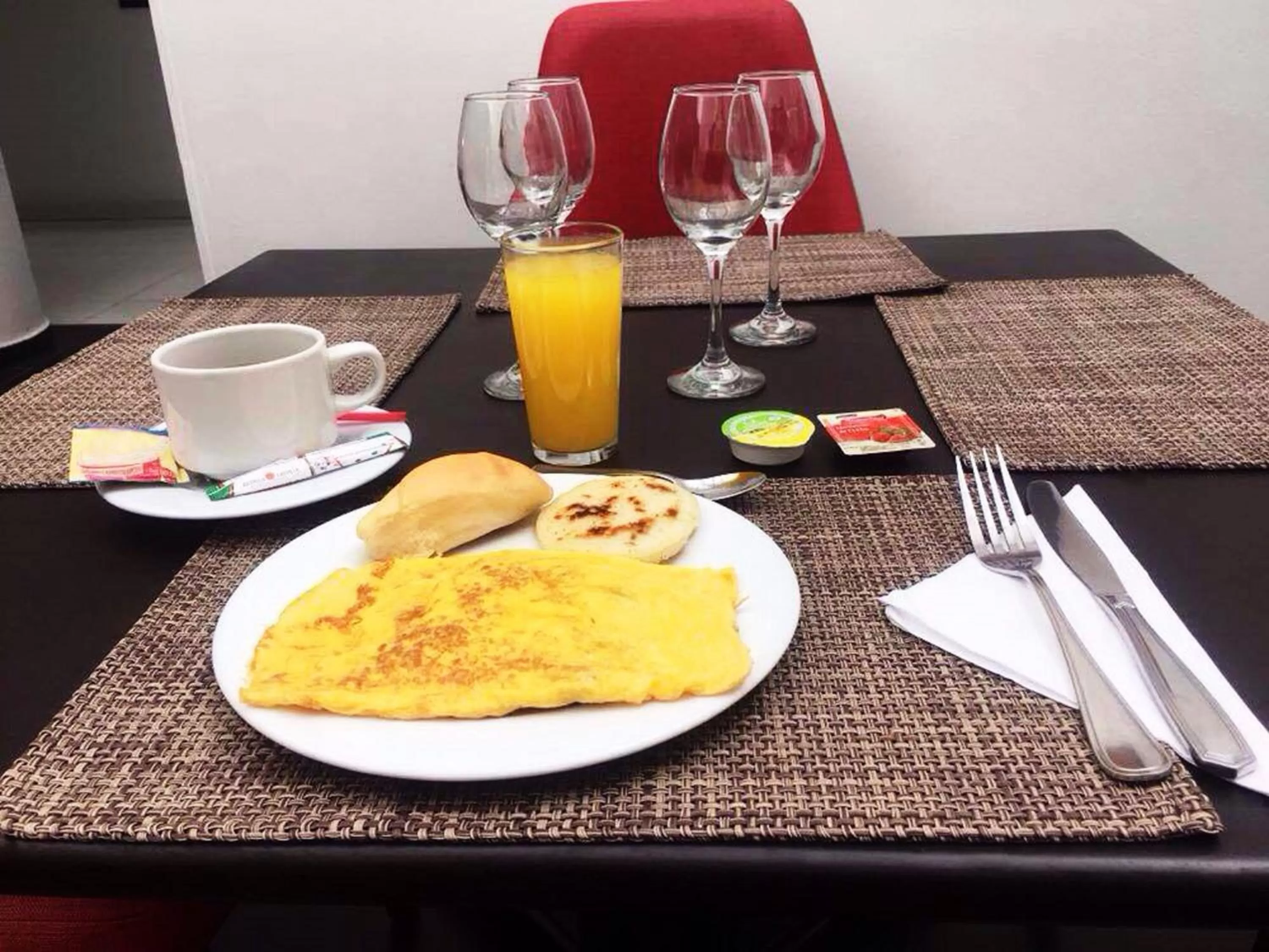 Breakfast in Hotel Bogota Virrey