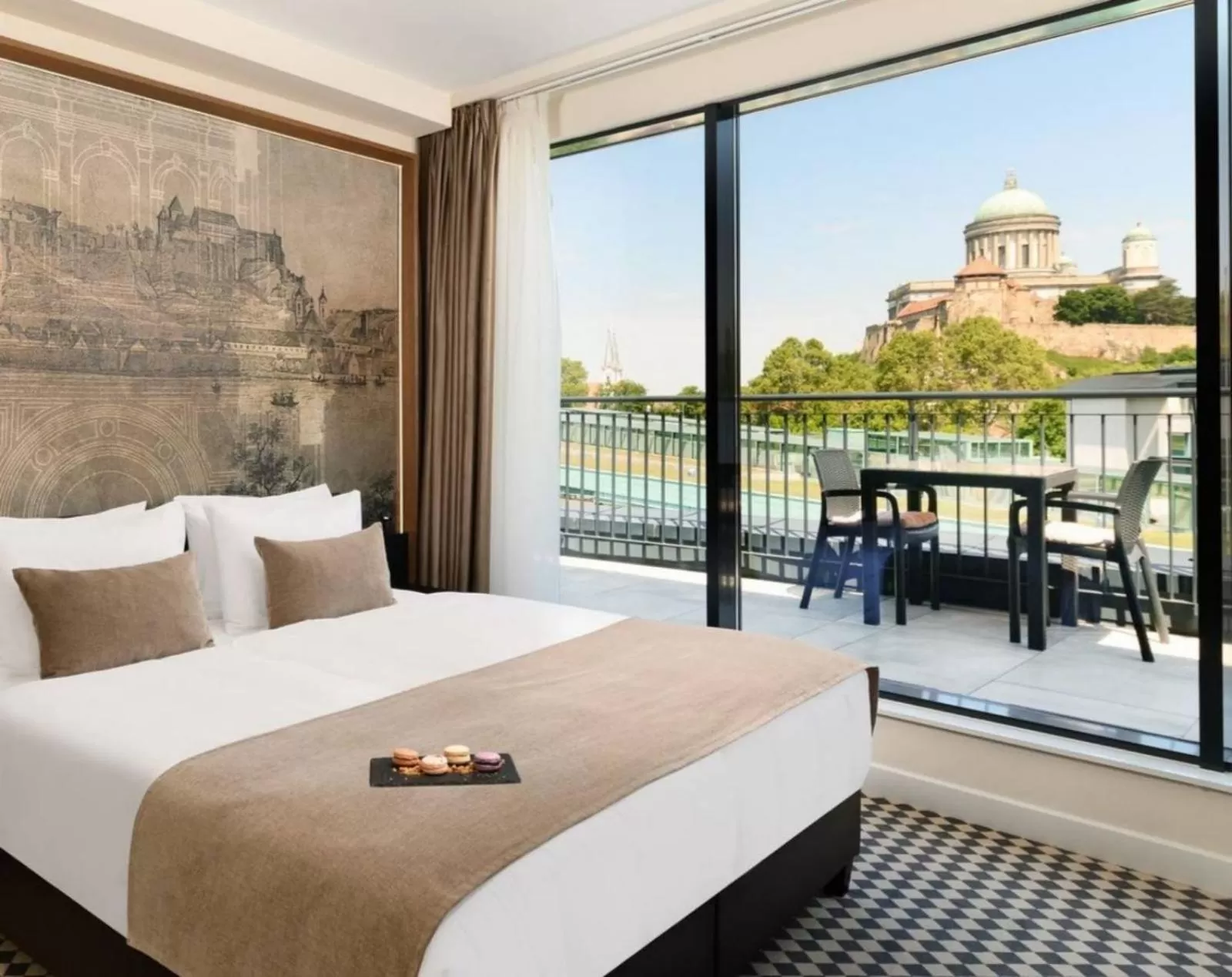 City view in Grand Hotel Esztergom
