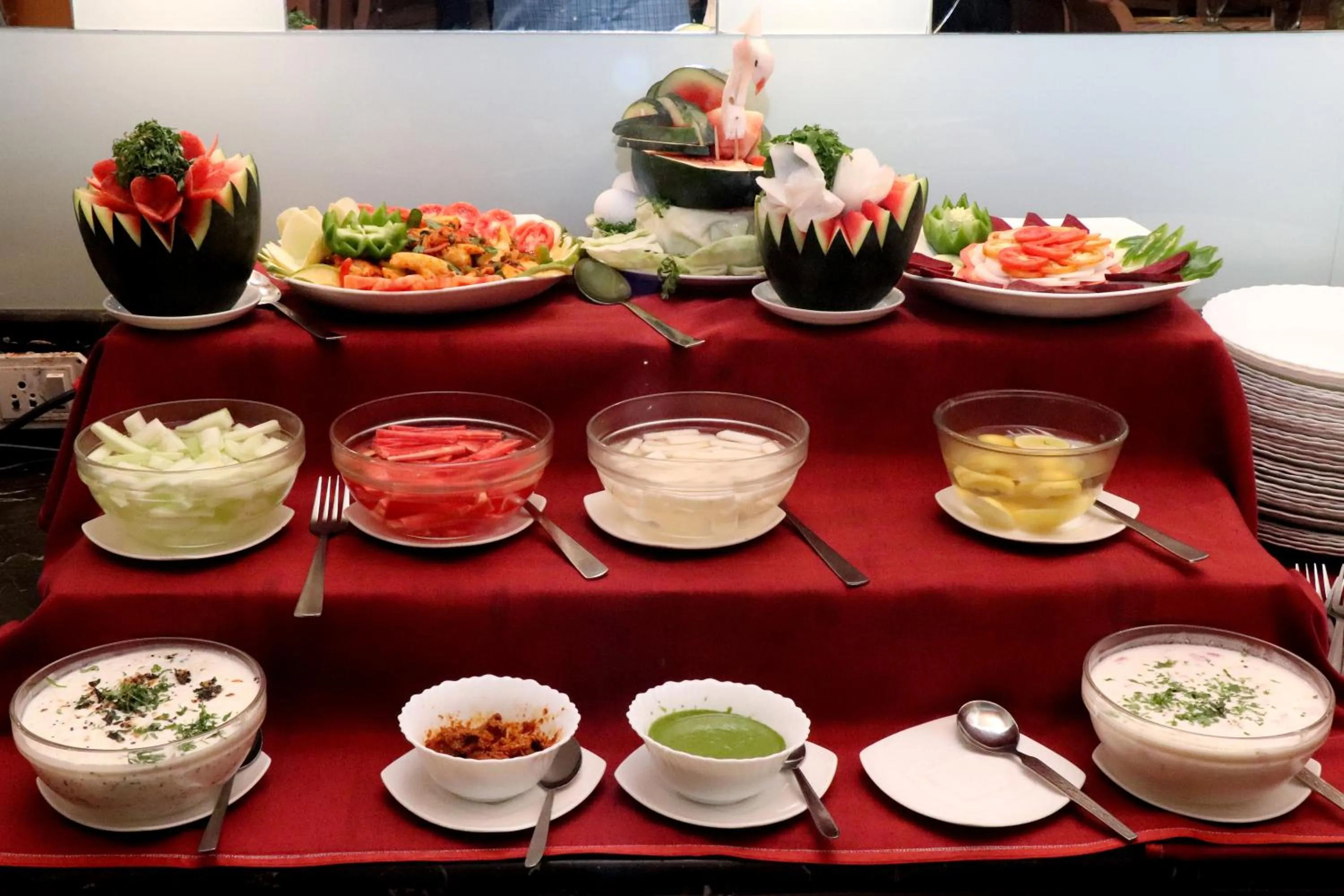 Food close-up in VITS Aurangabad