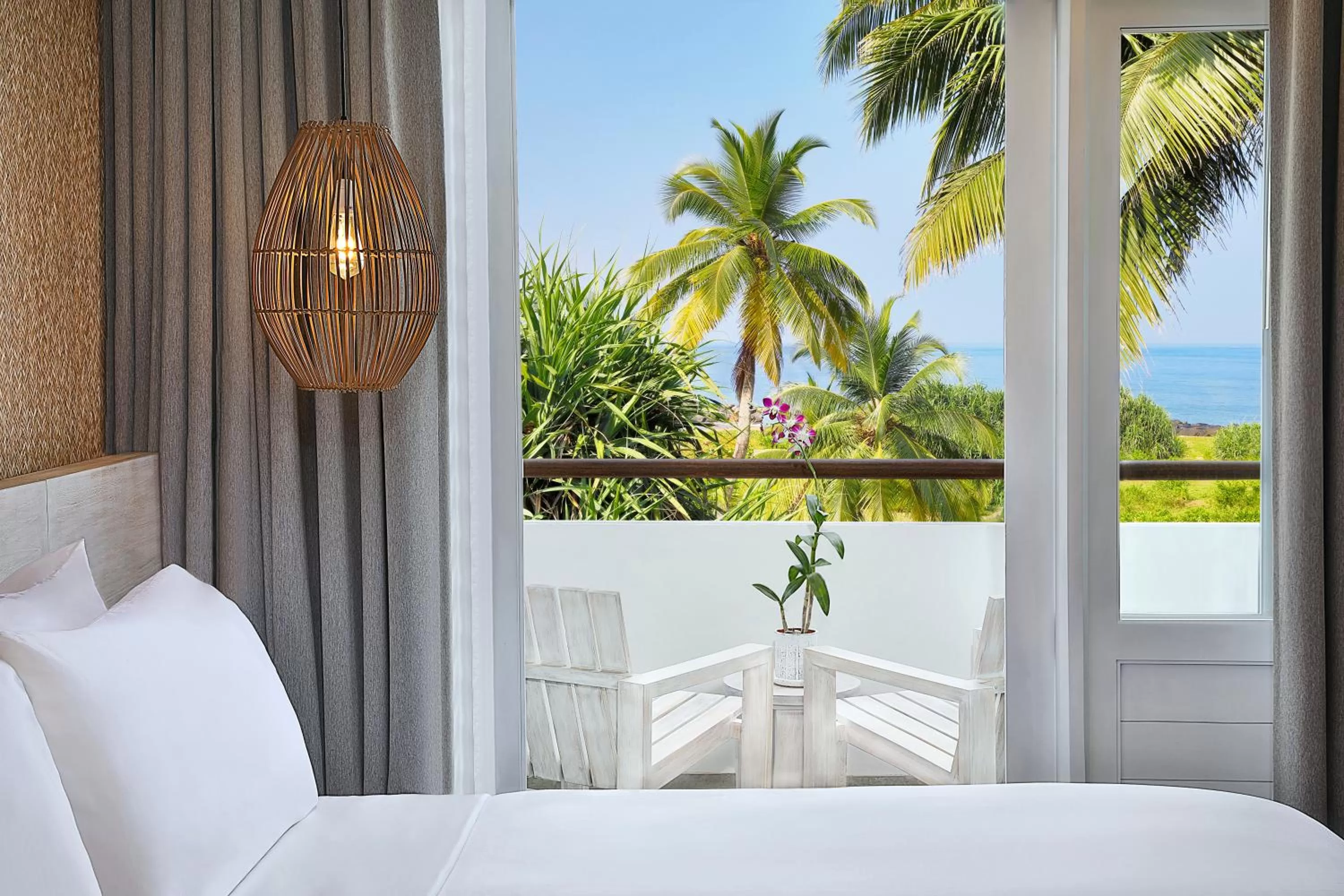 Balcony/Terrace, Bed in Avani Kalutara Resort