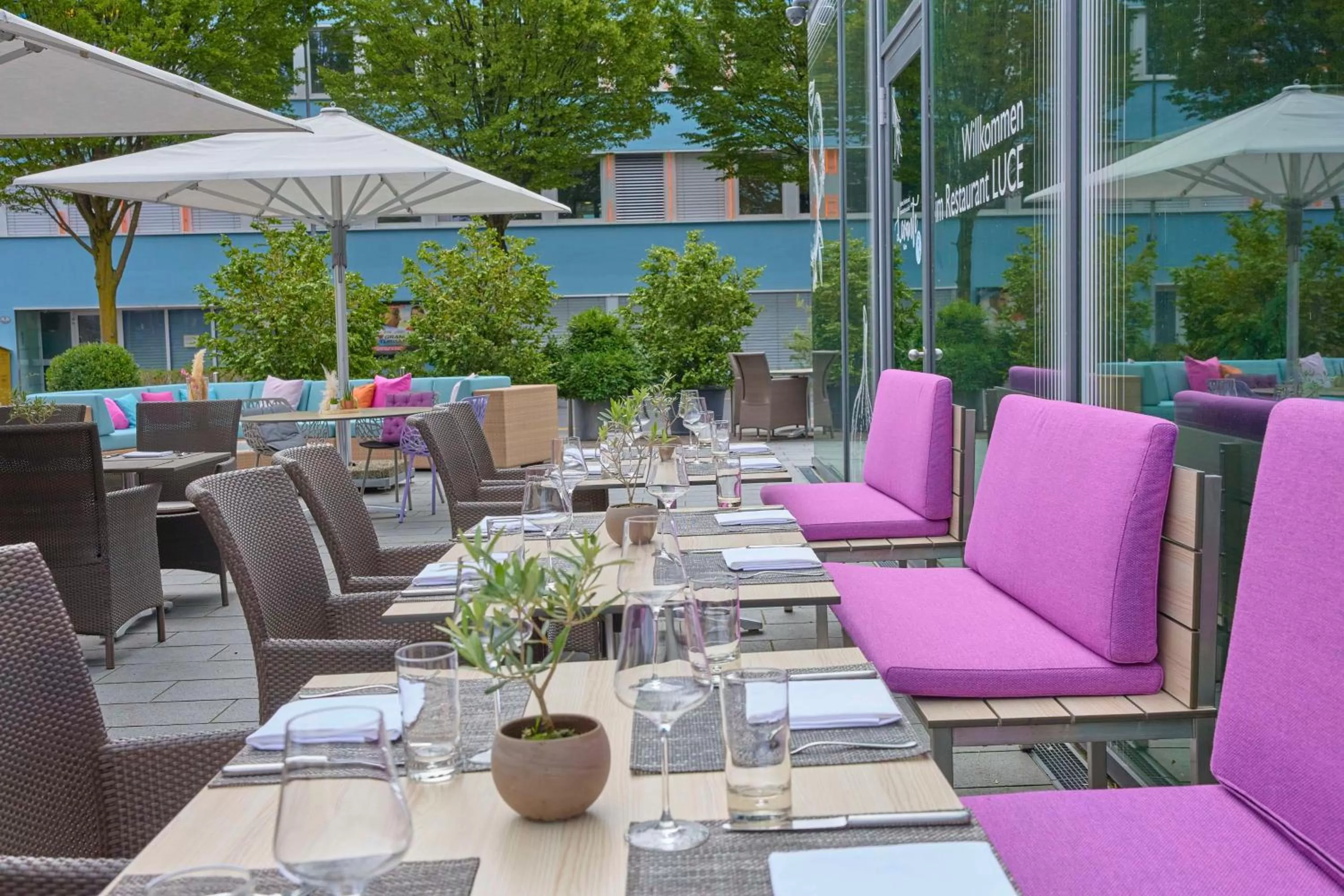 Restaurant/places to eat in Radisson Blu Hotel, Lucerne