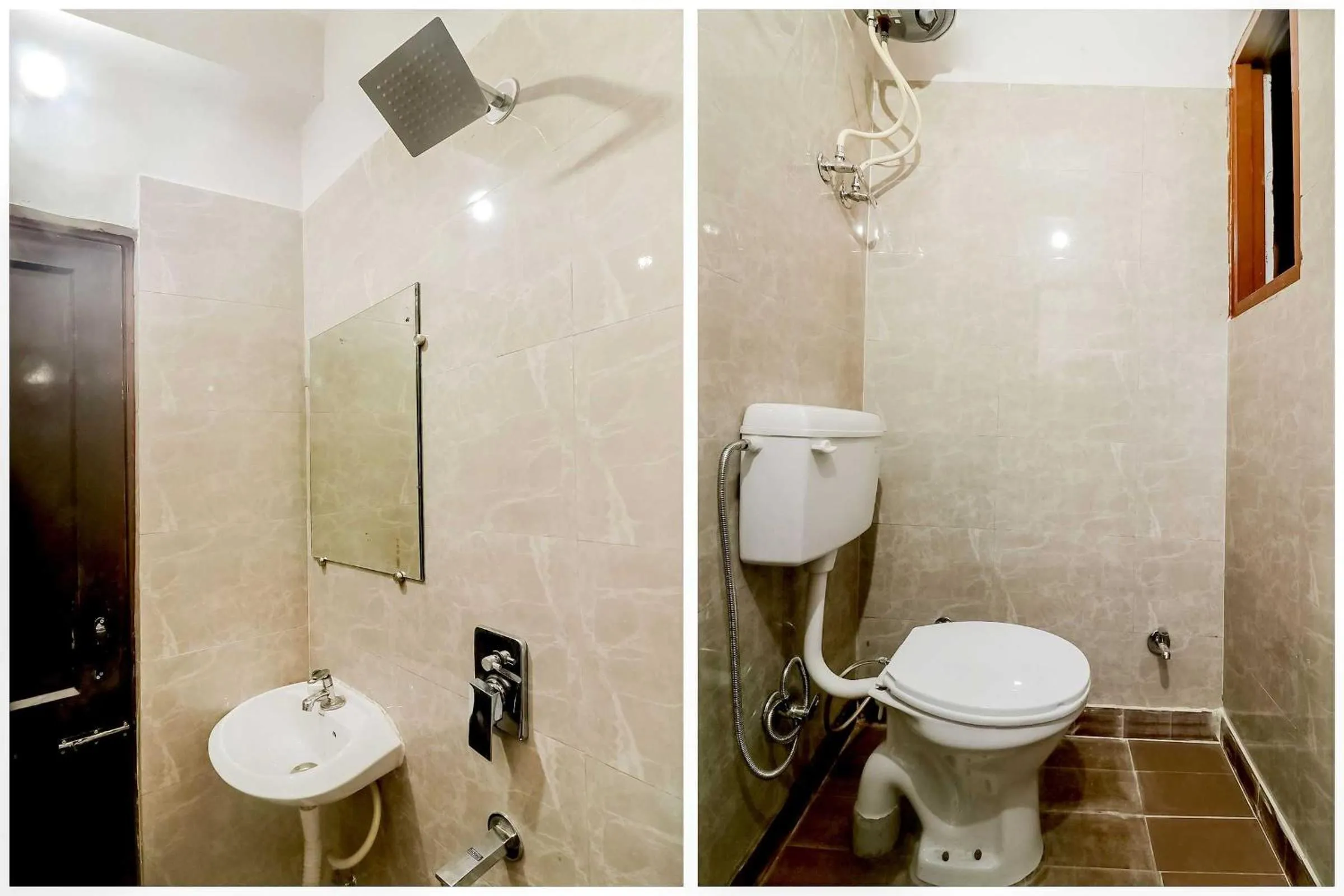 Bathroom in Hotel O Lovely Inn Near Akshardham