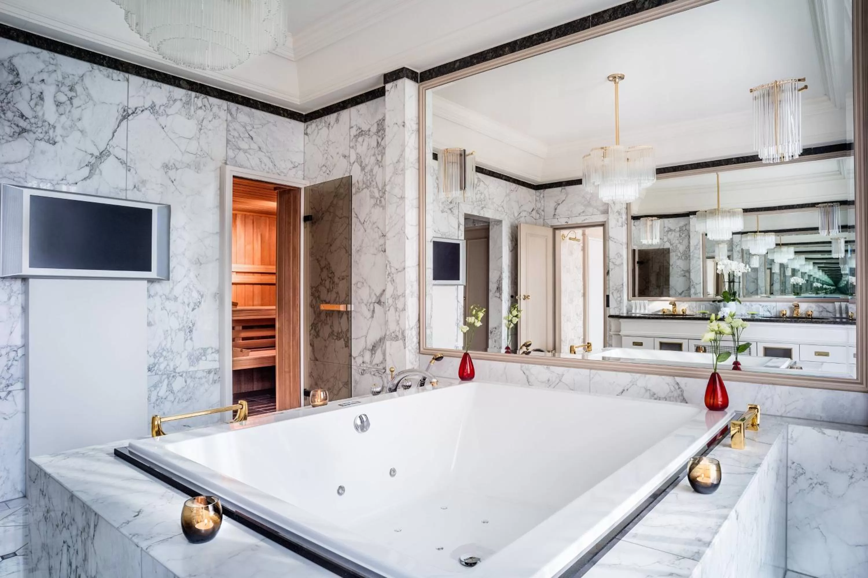 Bathroom in Le Méridien Stuttgart