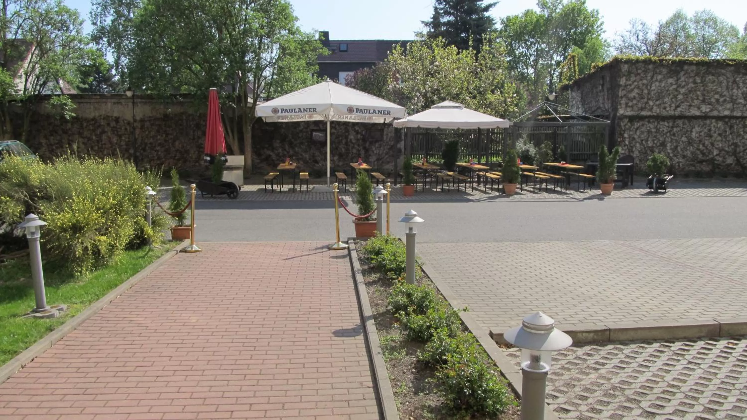Patio in Brandiser Parkhotel