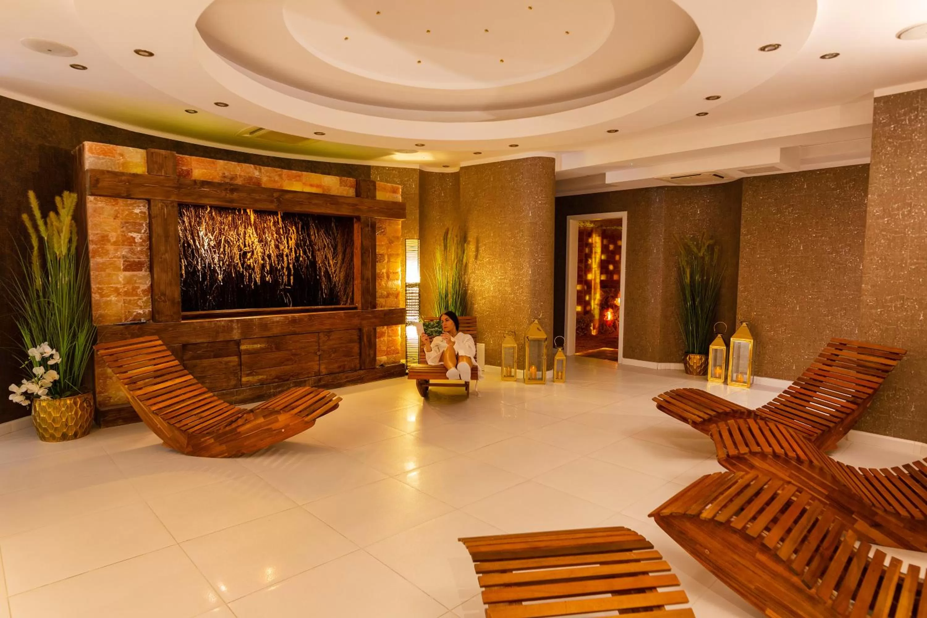 Spa and wellness centre/facilities in Hotel Verde Montana Wellness & Spa