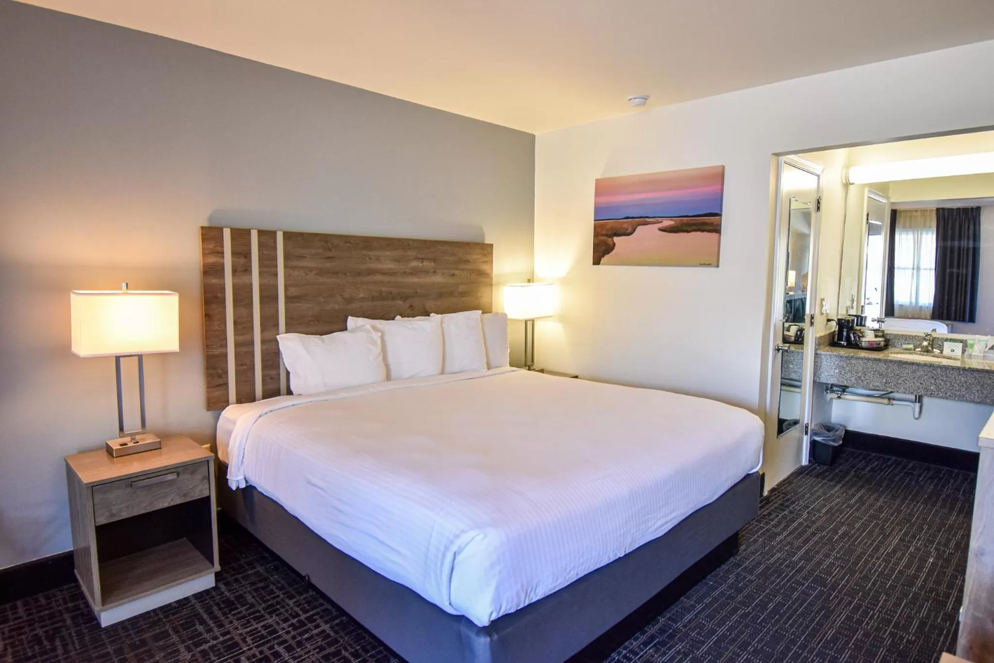 Bed in St. Michaels Inn