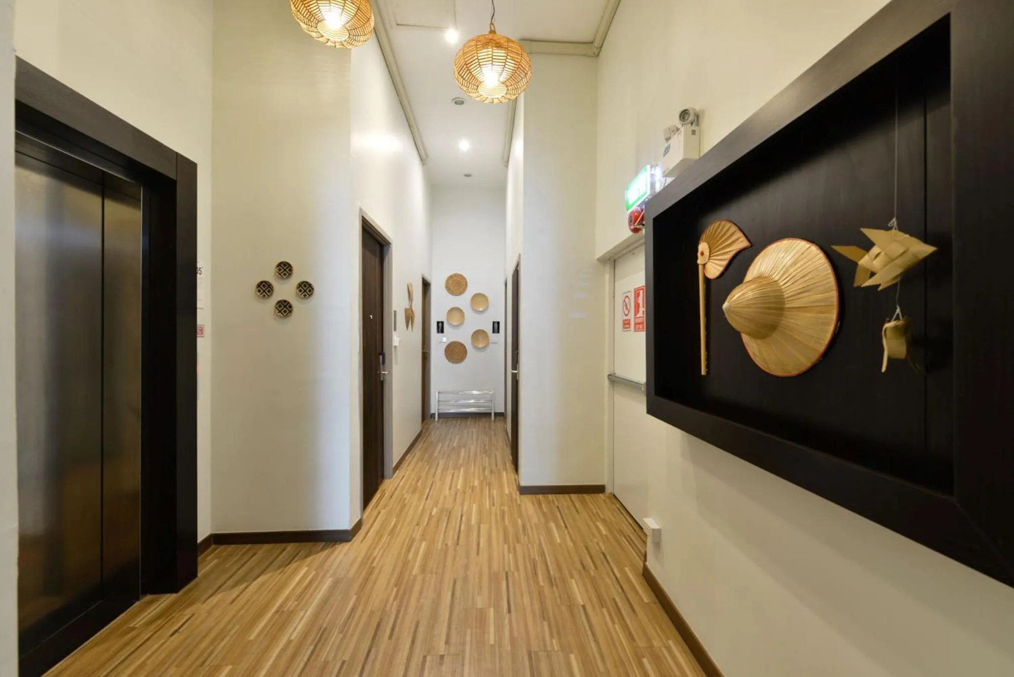 Decorative detail in StayAt Bedever Bangkok Hotel