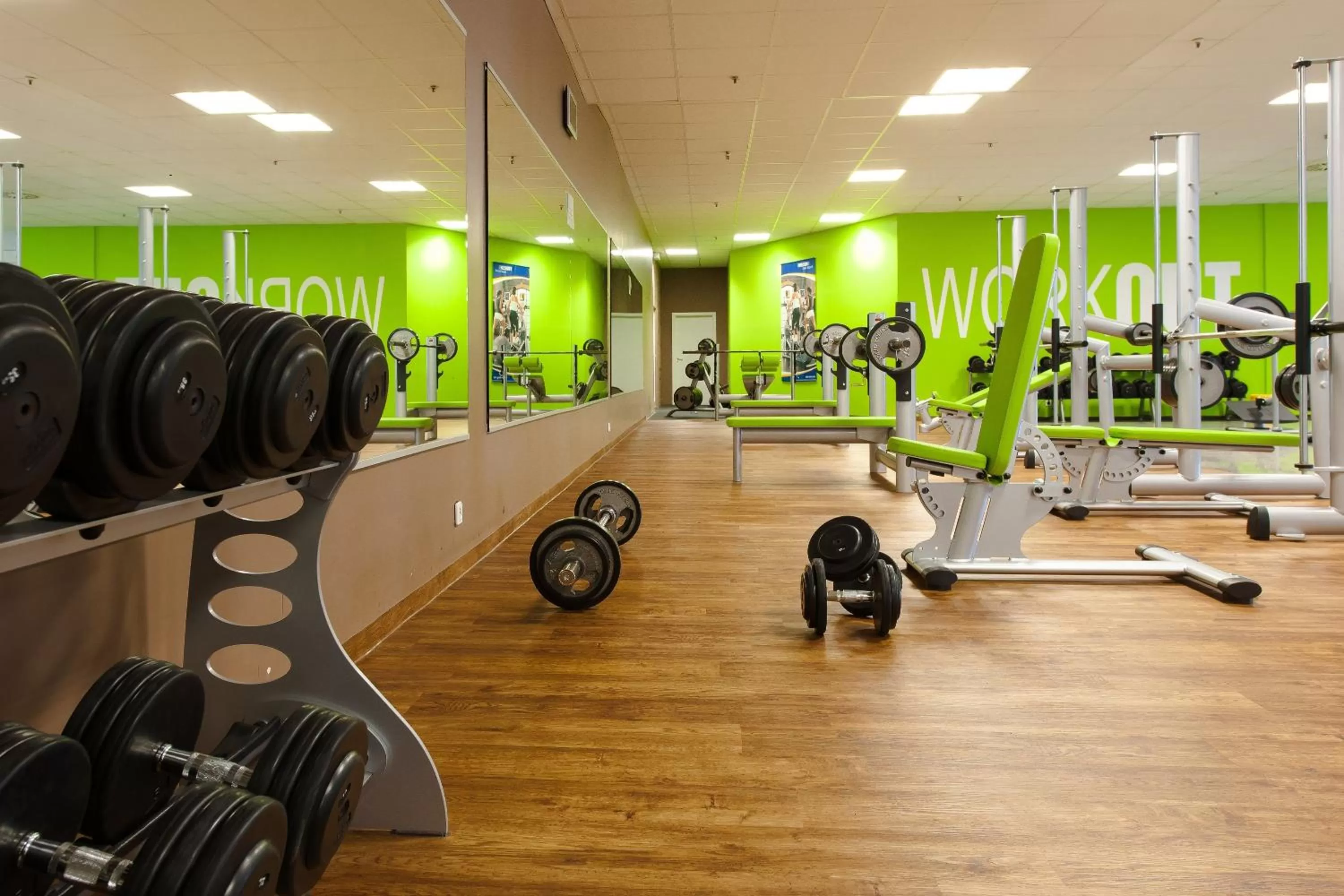 Fitness centre/facilities in Panorama Hotel Schweinfurt