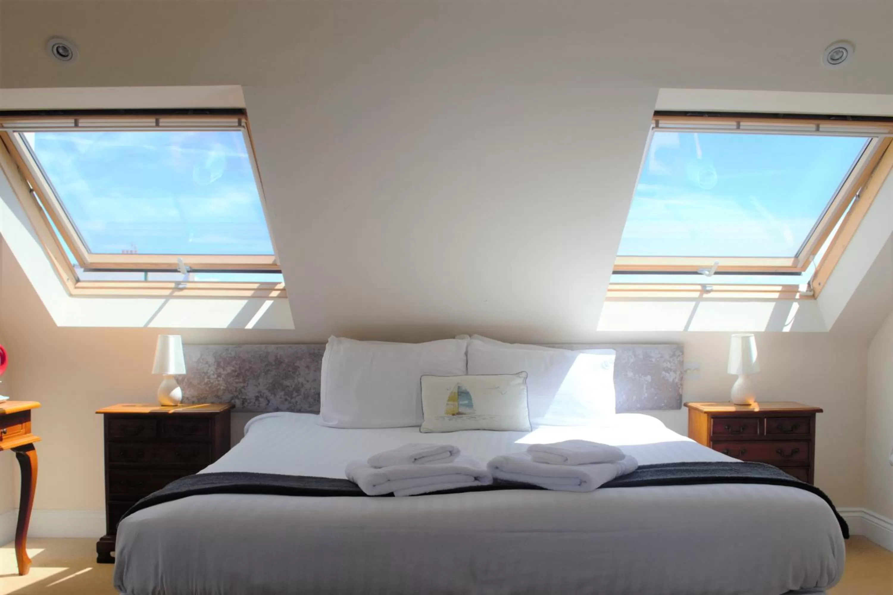 Bed in Beach Green Hotel