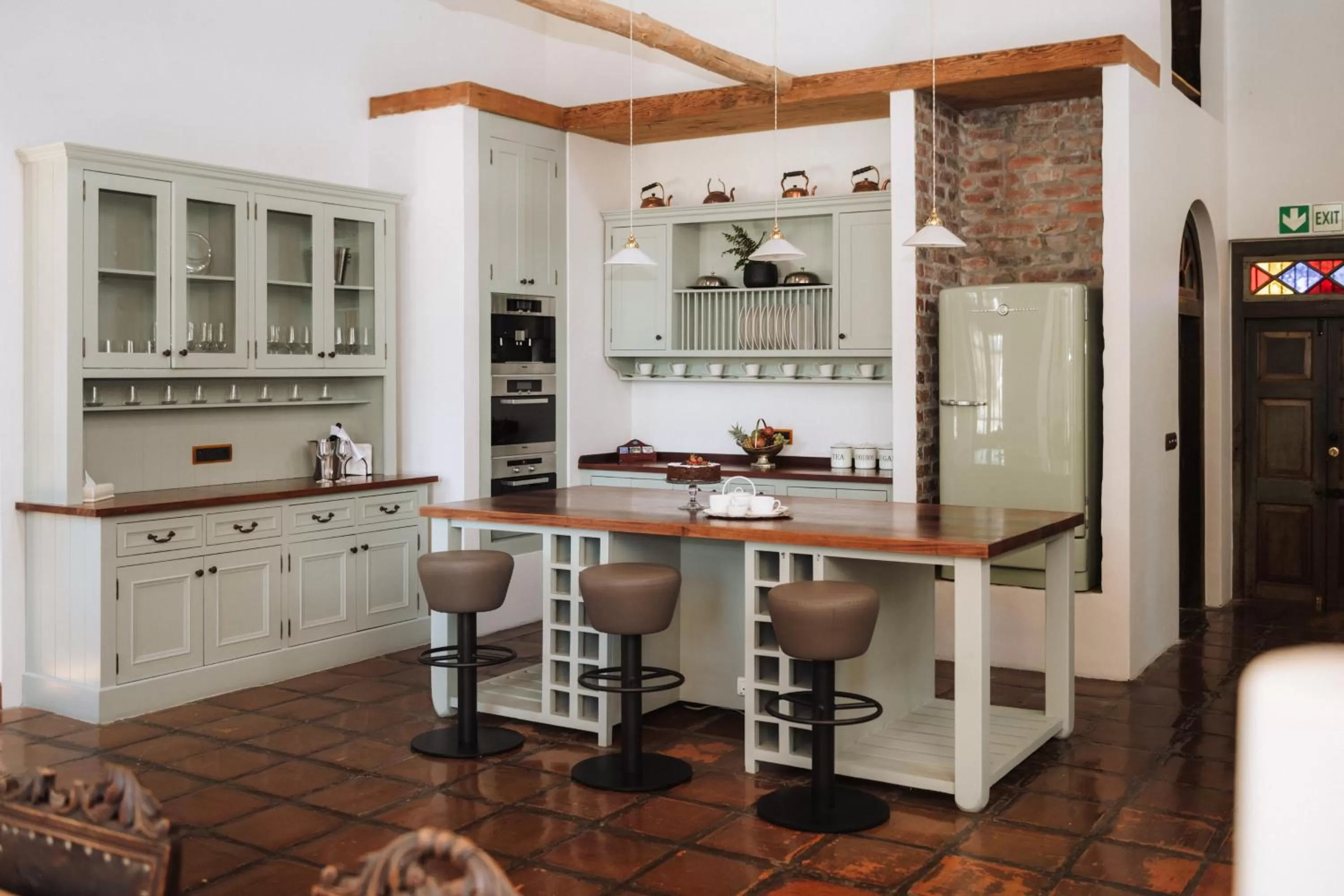 Kitchen or kitchenette in Adara Palmiet Valley Luxurious Boutique Farm Hotel