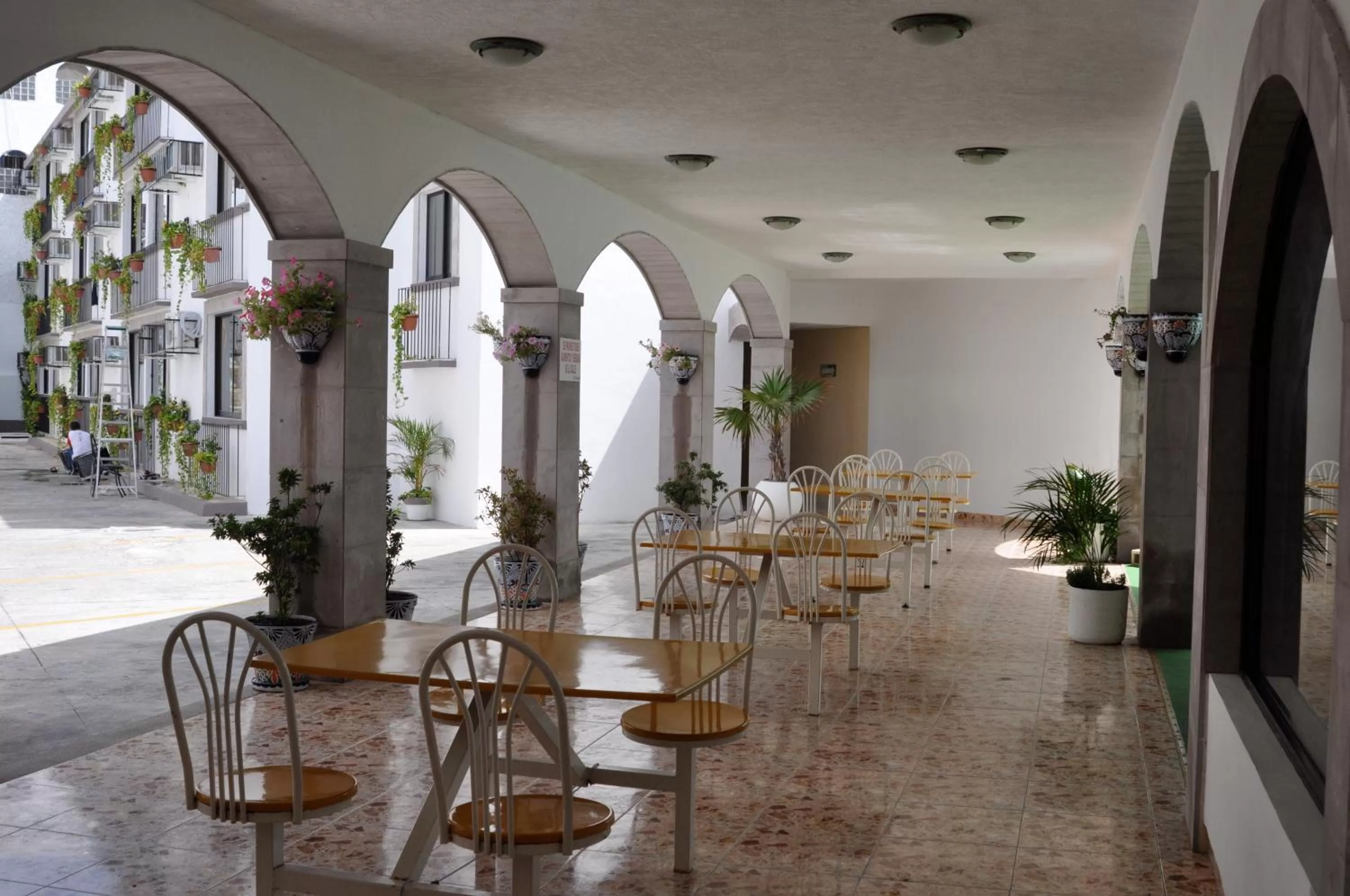 Patio in Hacienda de Castilla