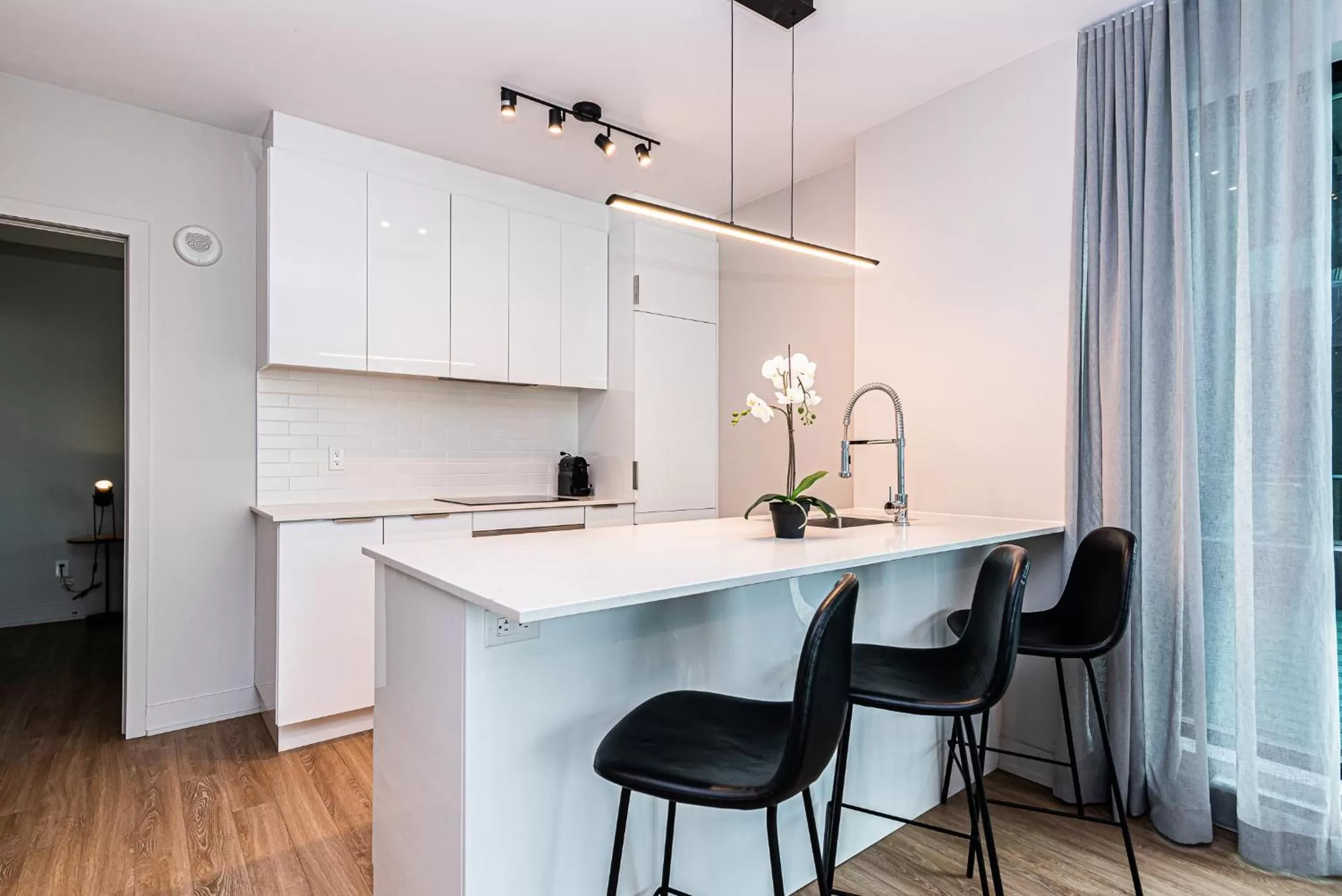 Kitchen or kitchenette in WERFY Luxury Apart-Hotel