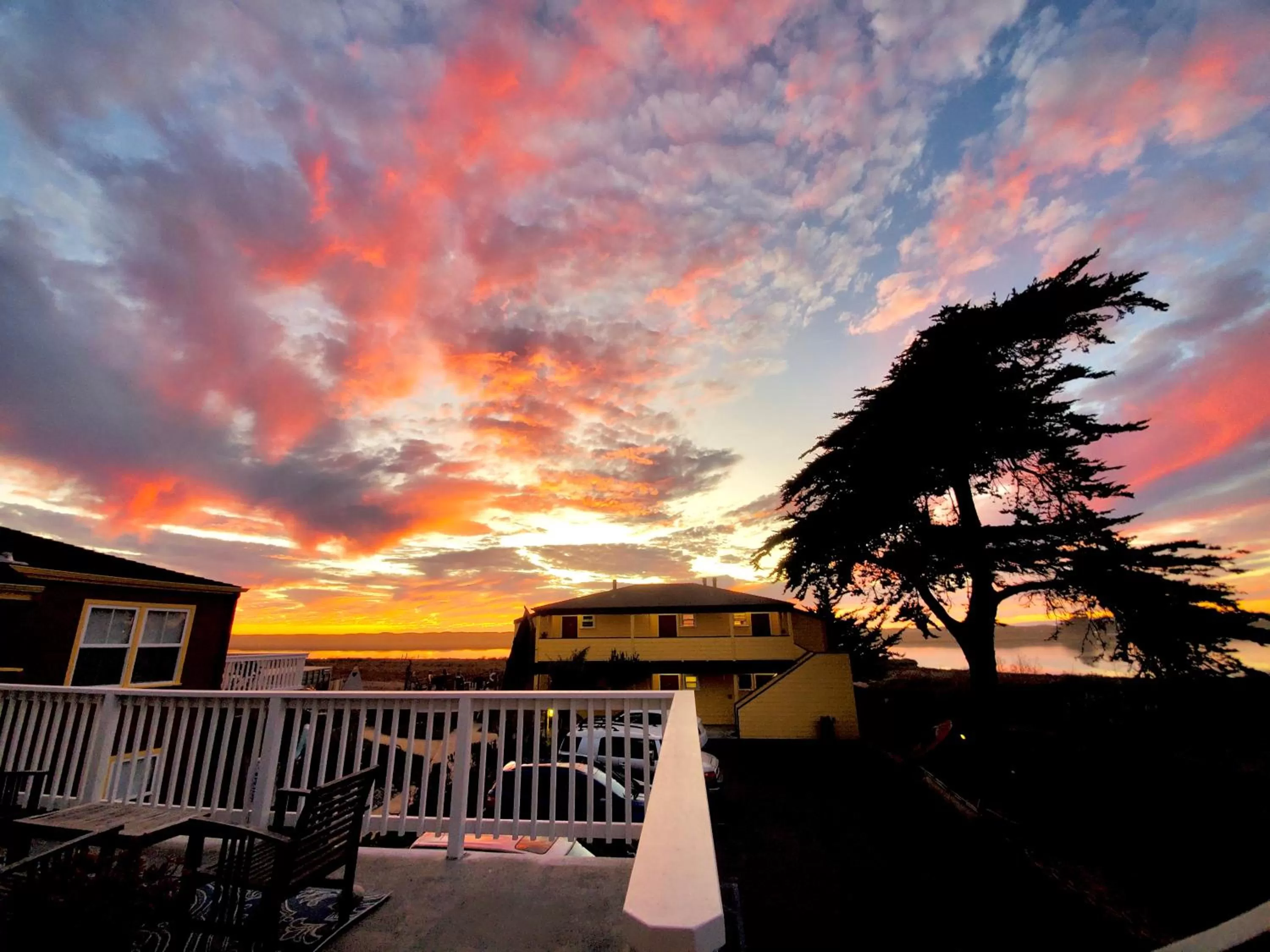 Balcony/Terrace in Captain's Inn at Moss Landing