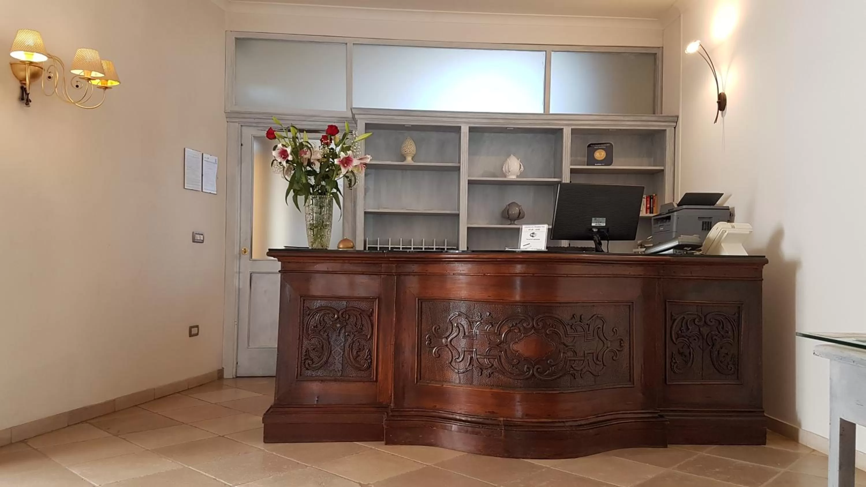 Lobby or reception in Relais Sant'Eligio