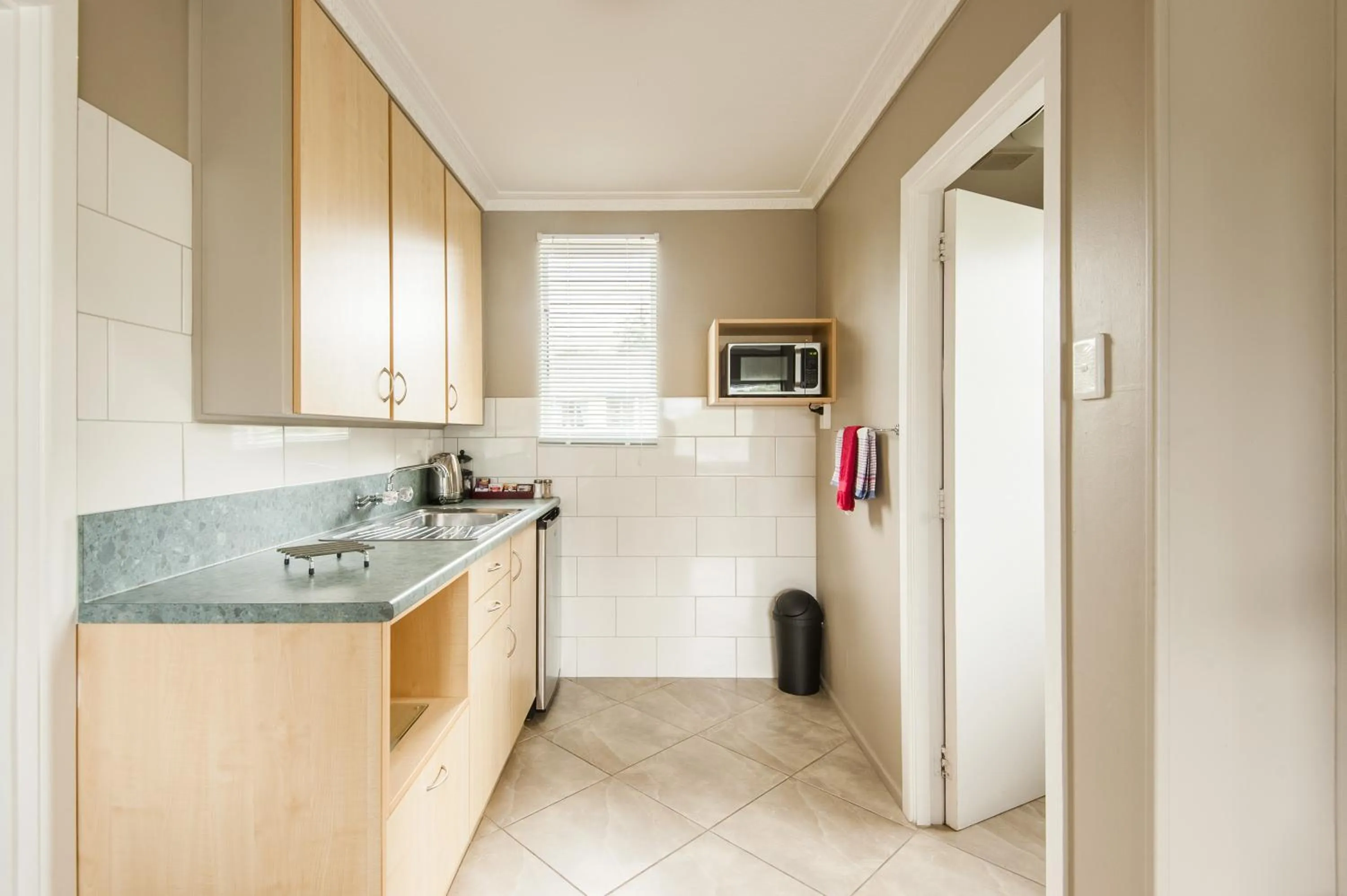 Kitchen or kitchenette in Manuka Crescent Motel