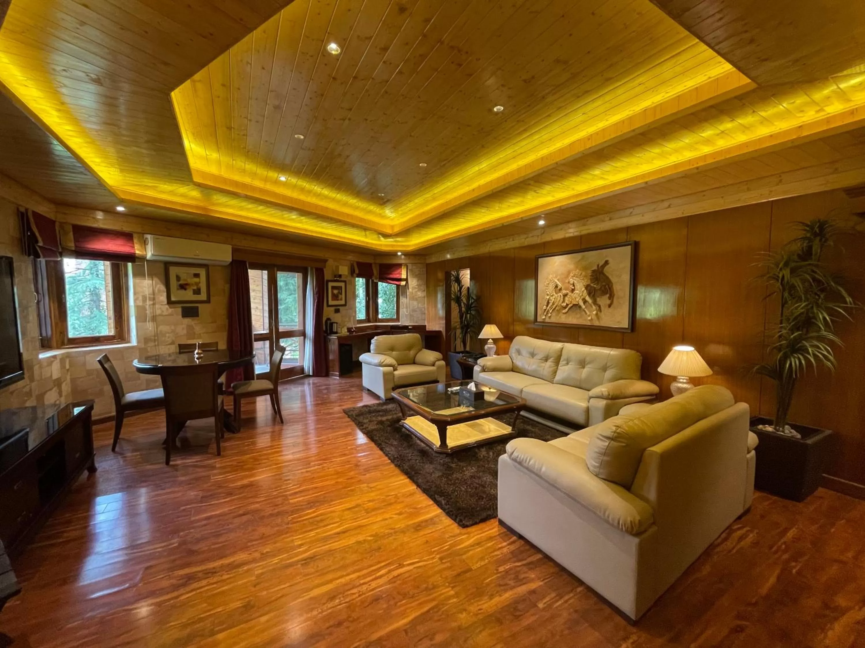 Living room in Span Resort and Spa, Manali