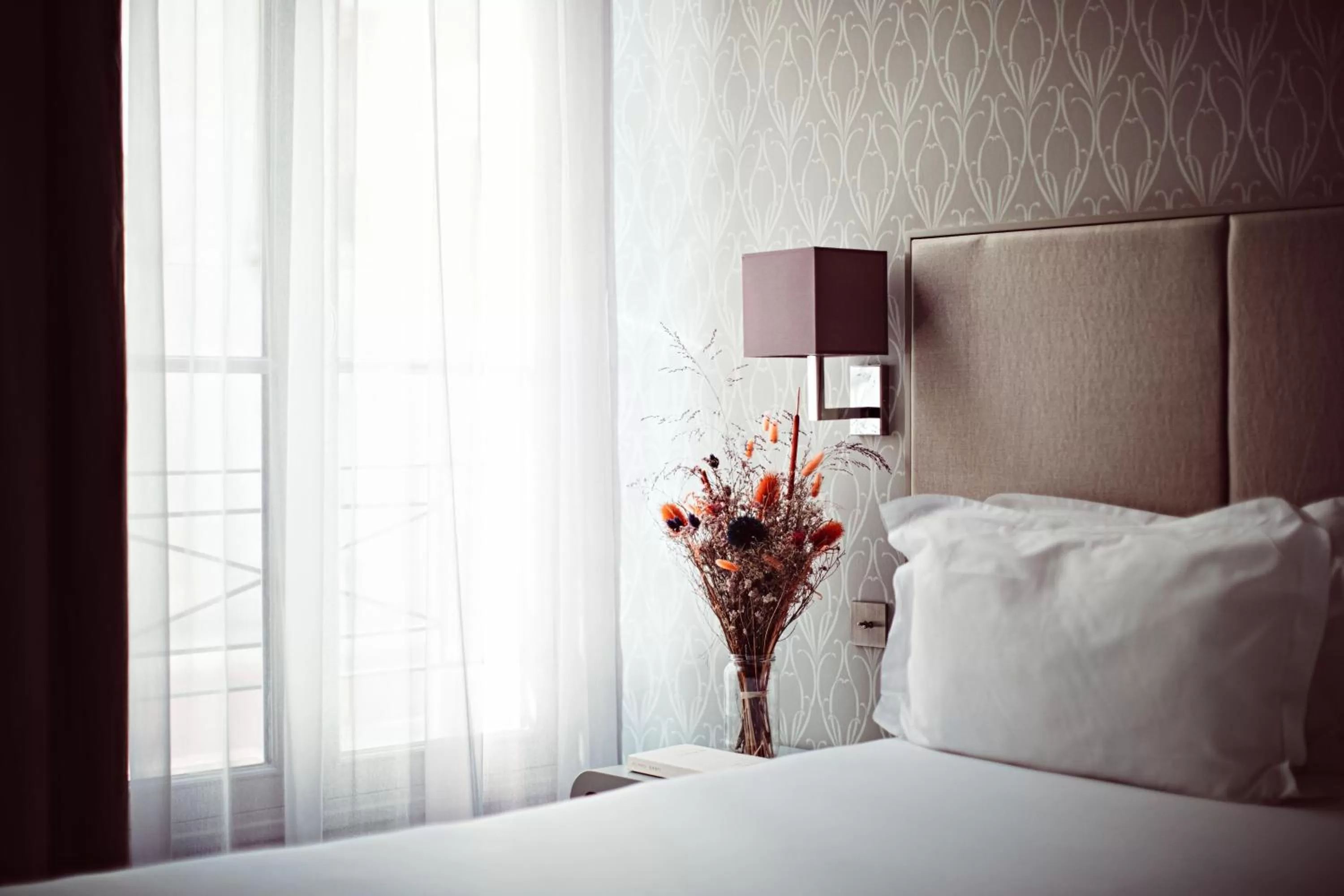 Bed in Monsieur Cadet Hotel & Spa