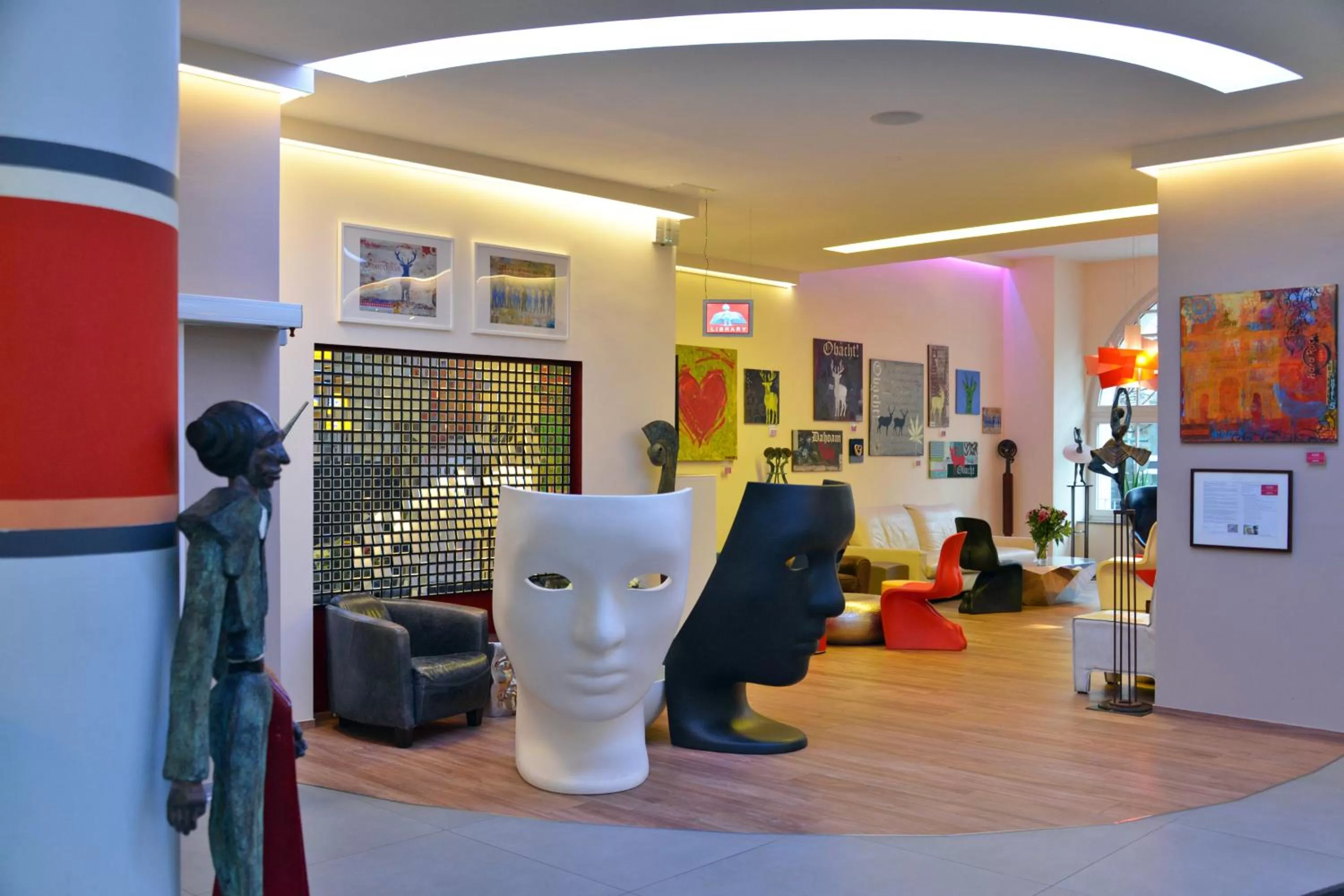 Lobby or reception in Arthotel Munich