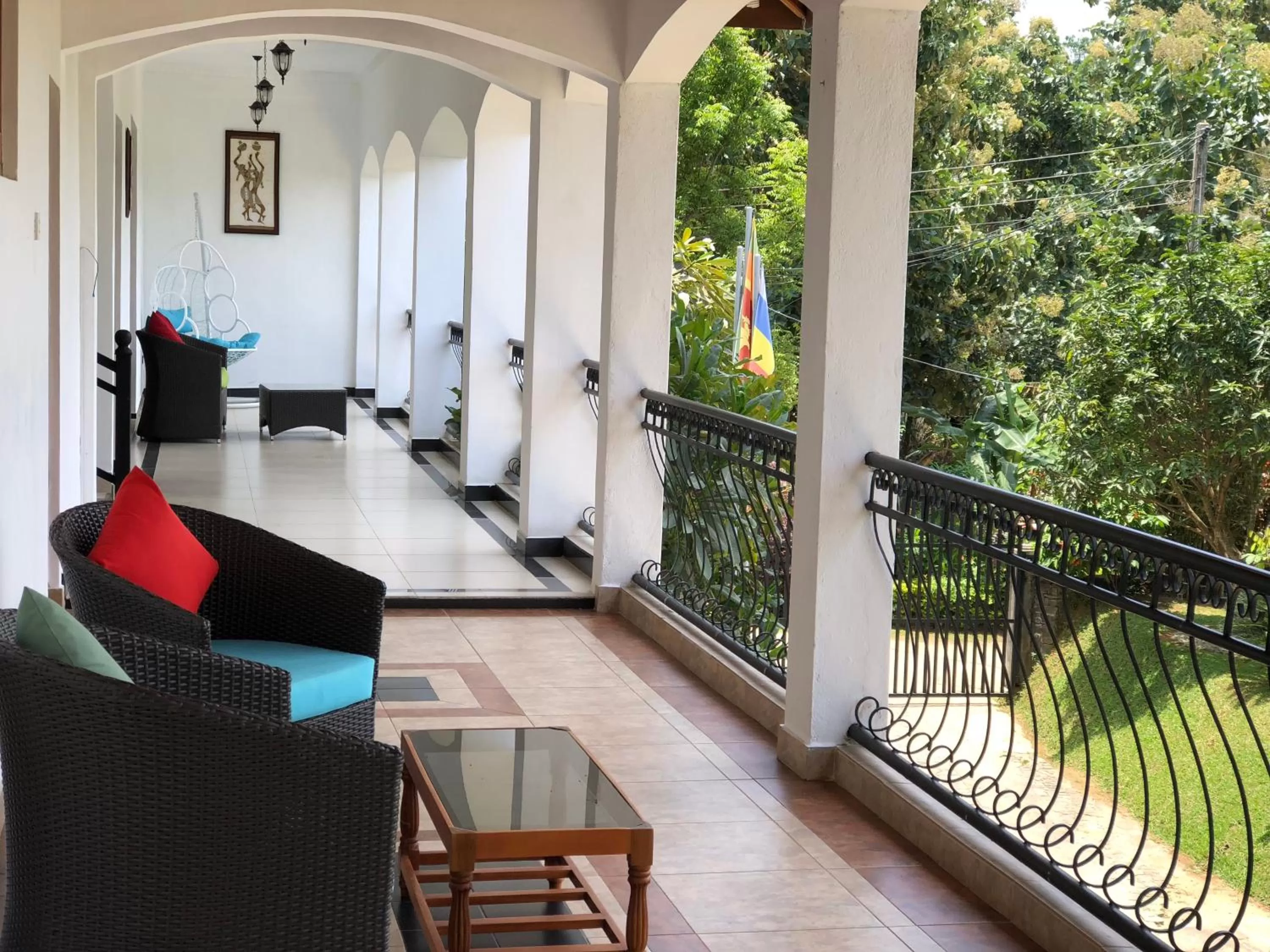 Balcony/Terrace in Elegant Hotel