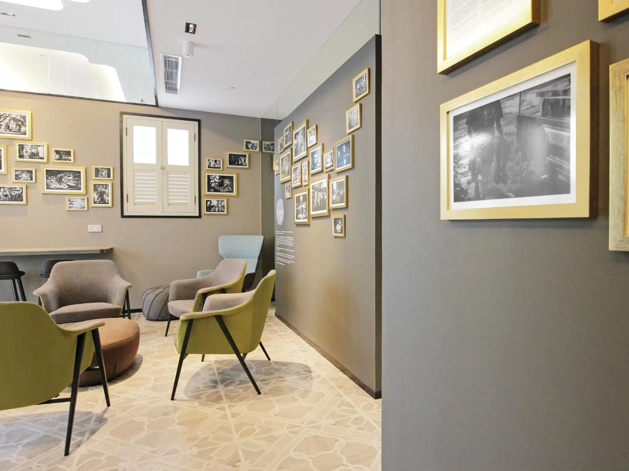 Seating area in ST Signature Jalan Besar