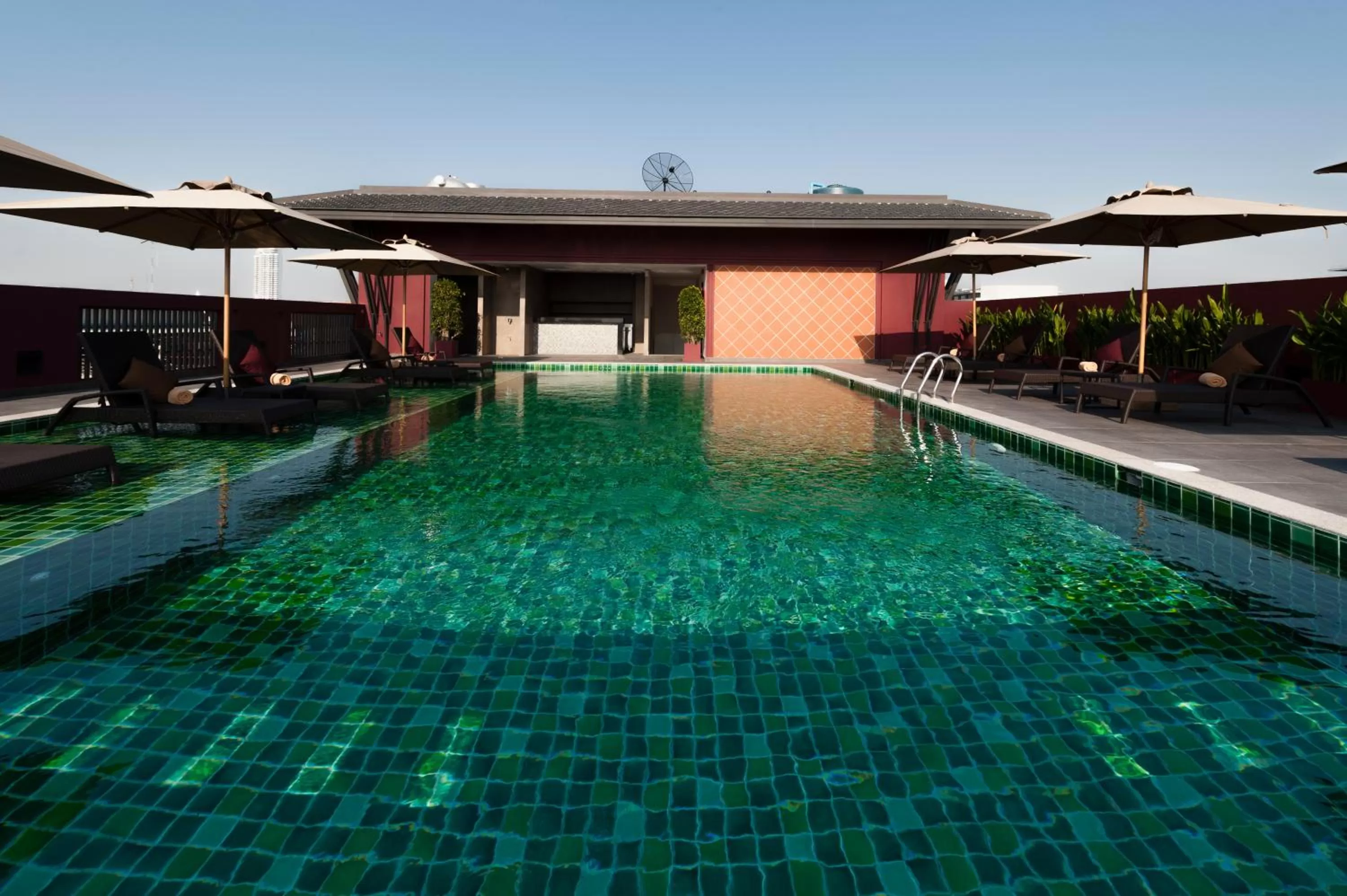 Swimming pool in Casa Nithra Bangkok