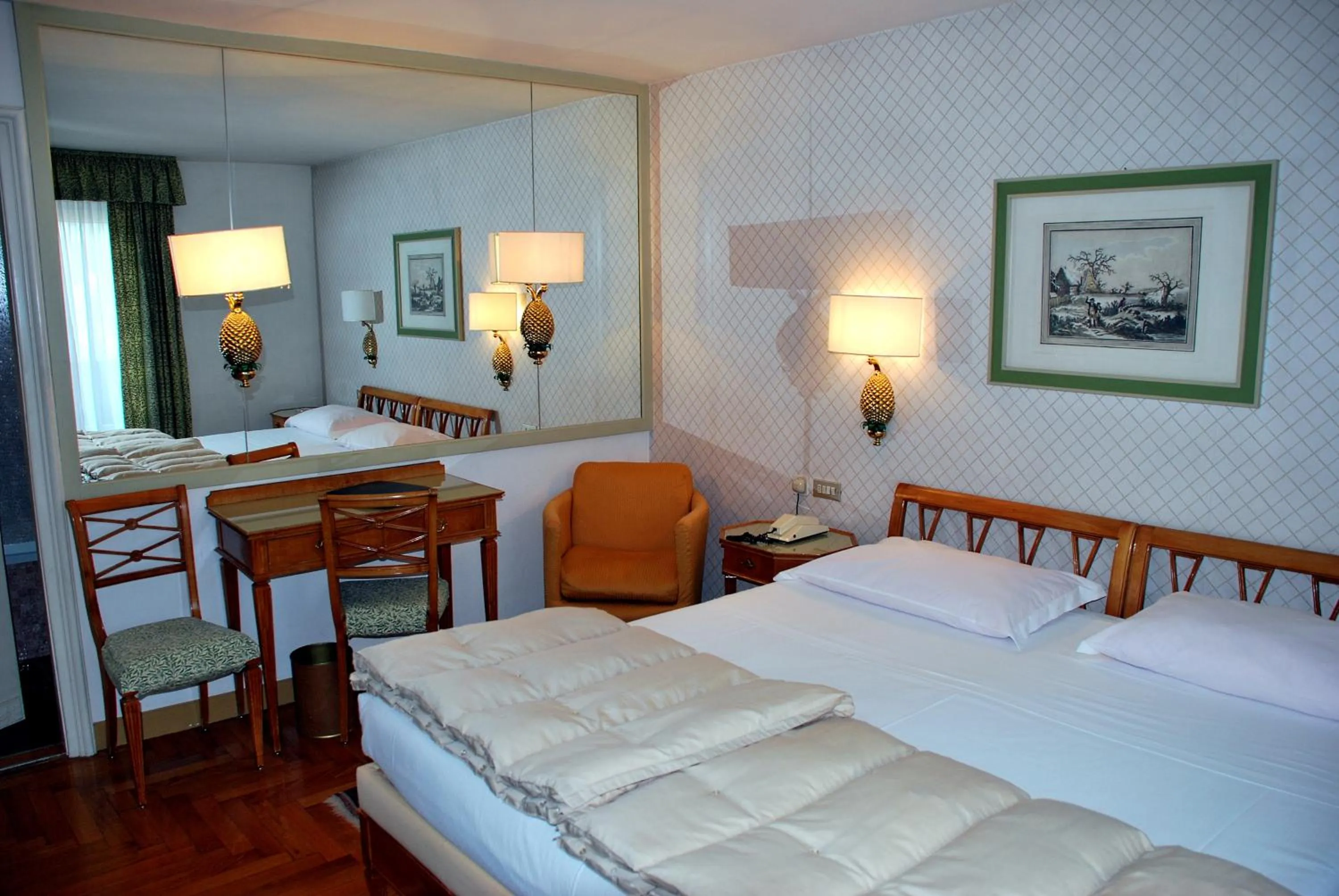Photo of the whole room, Bed in Hotel De La Poste