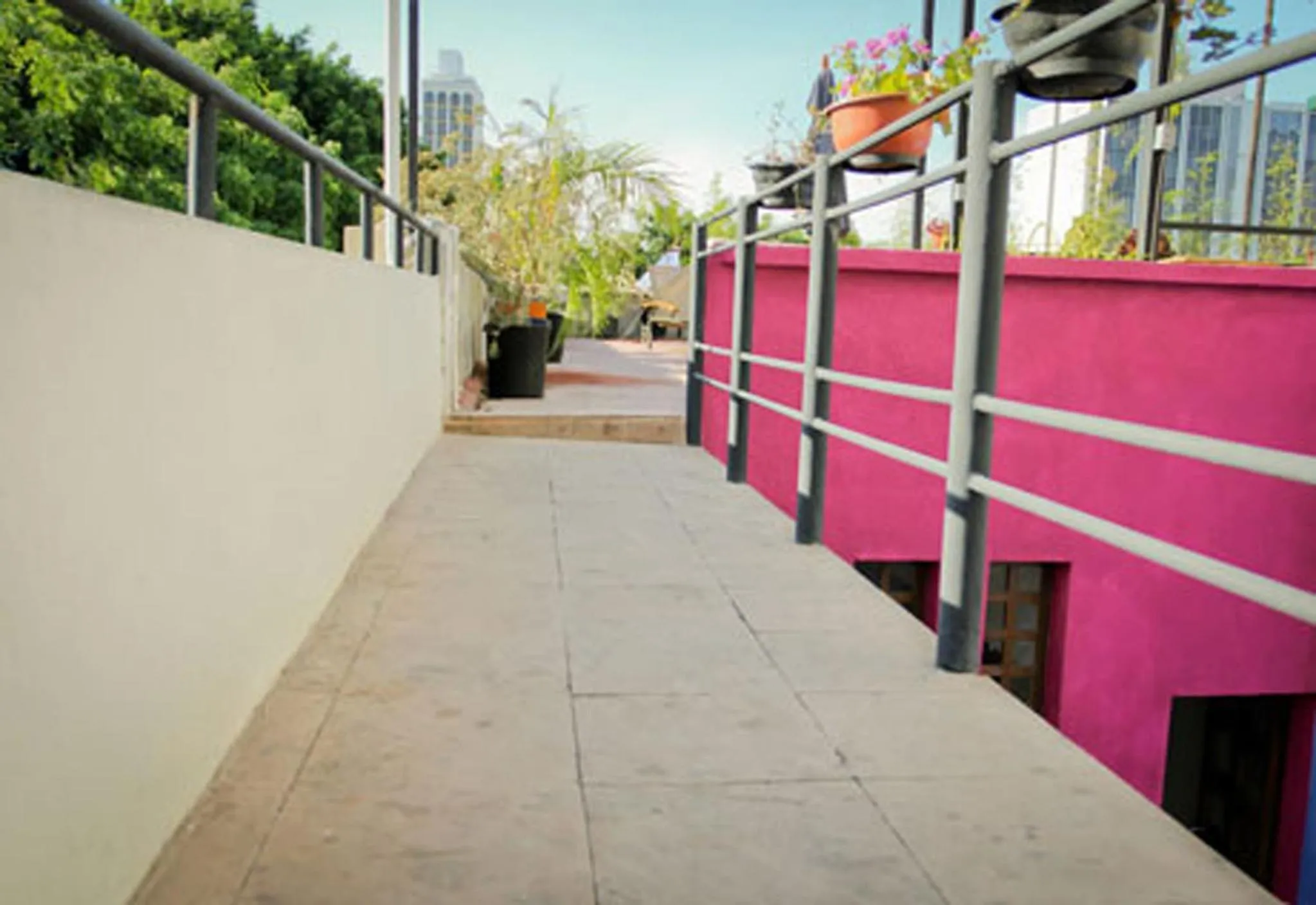 Decorative detail in Casa Madonna