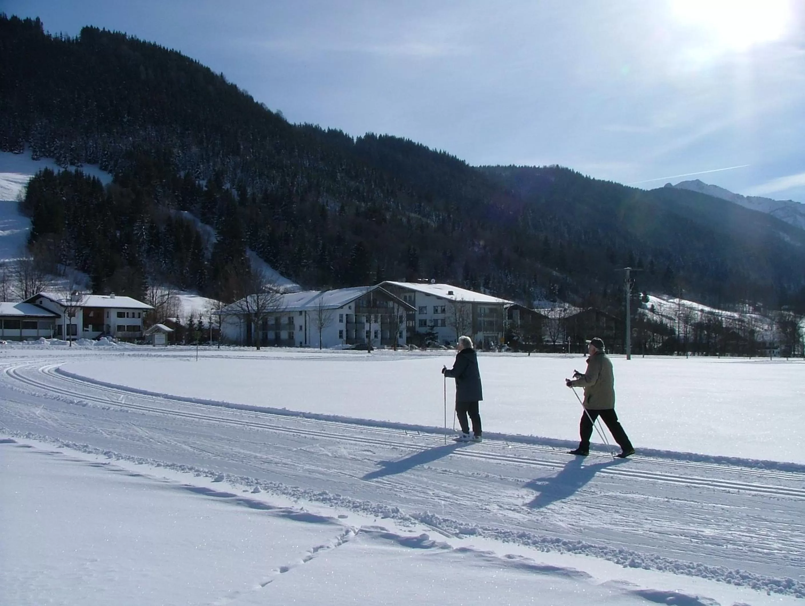 Skiing in Hotel Bannwaldsee